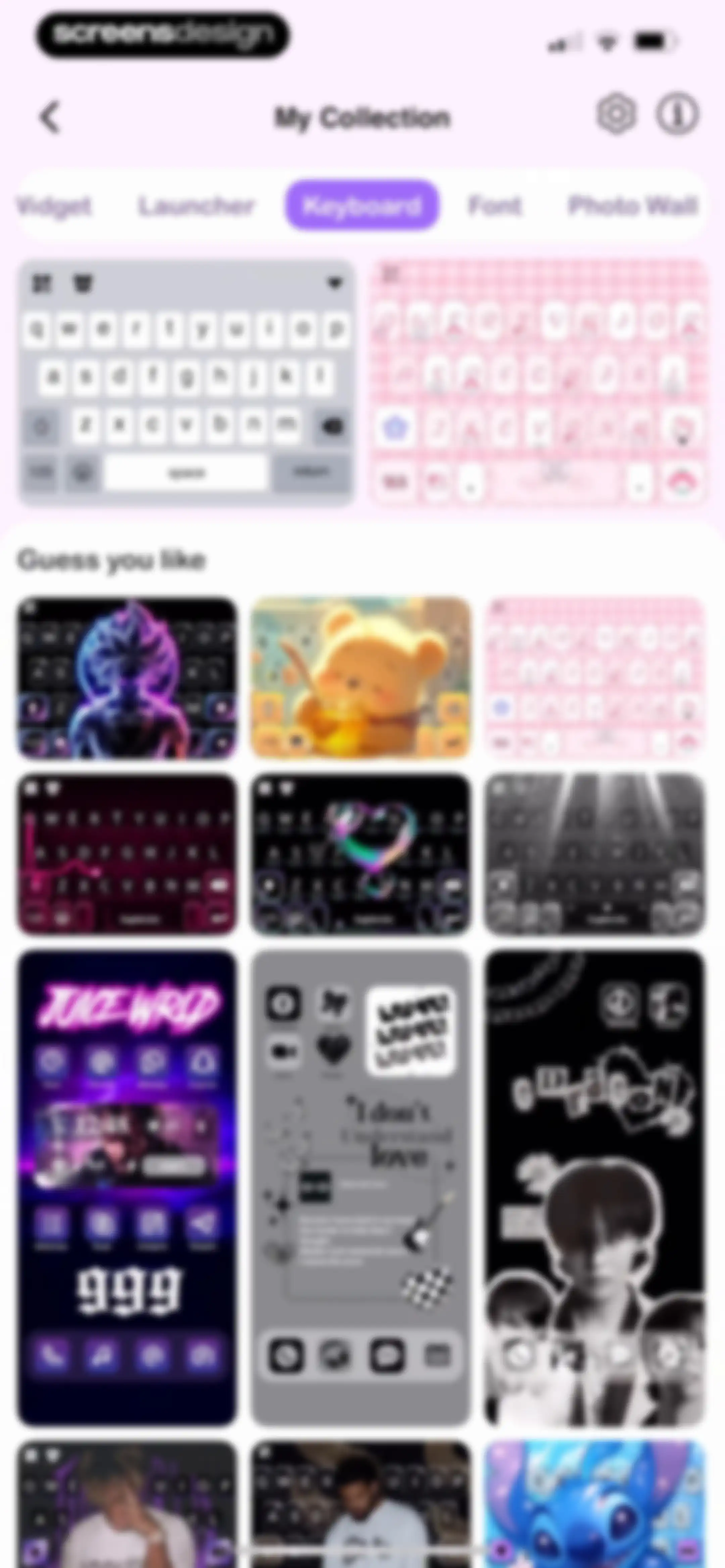 Cool Themes & Fonts: Cute Text screen 132