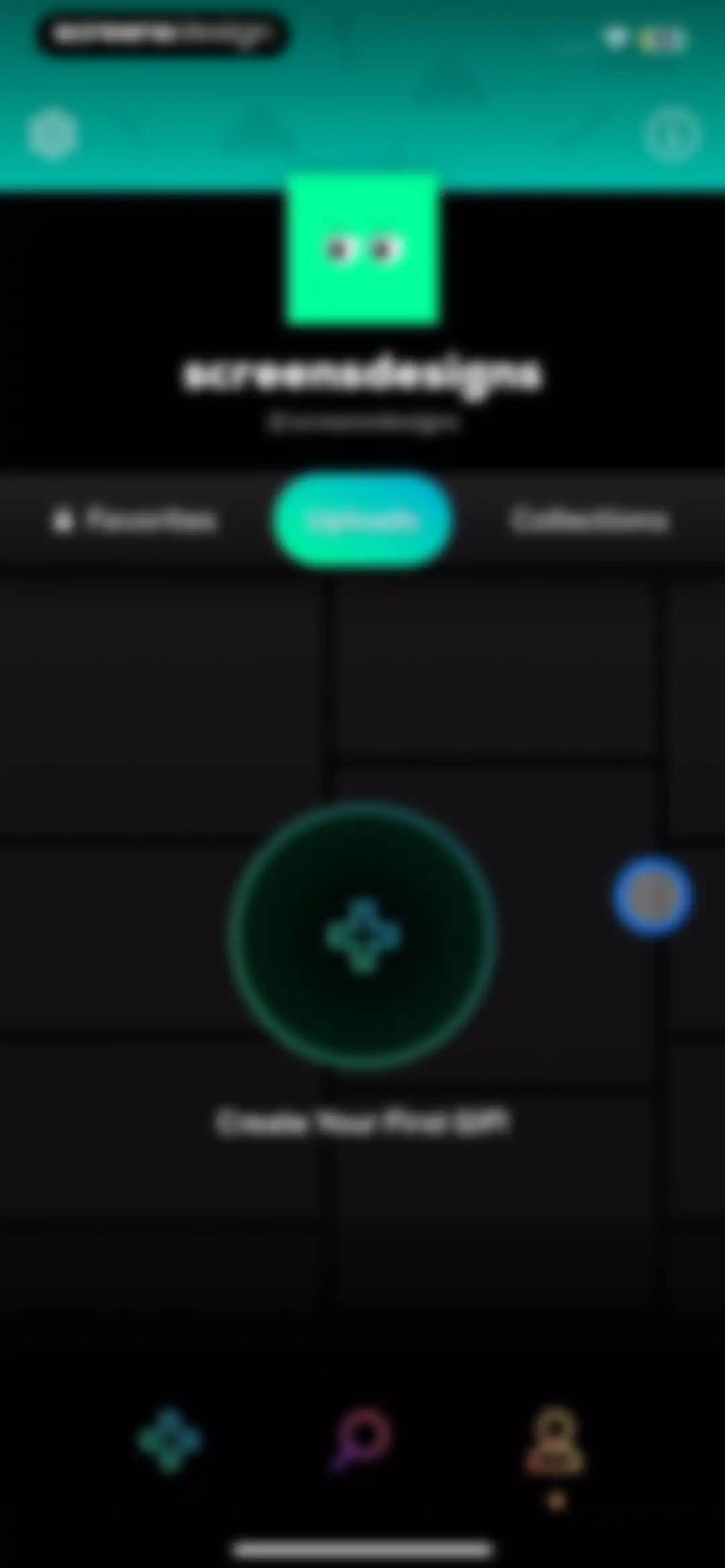 GIPHY: The GIF Search Engine screen 100