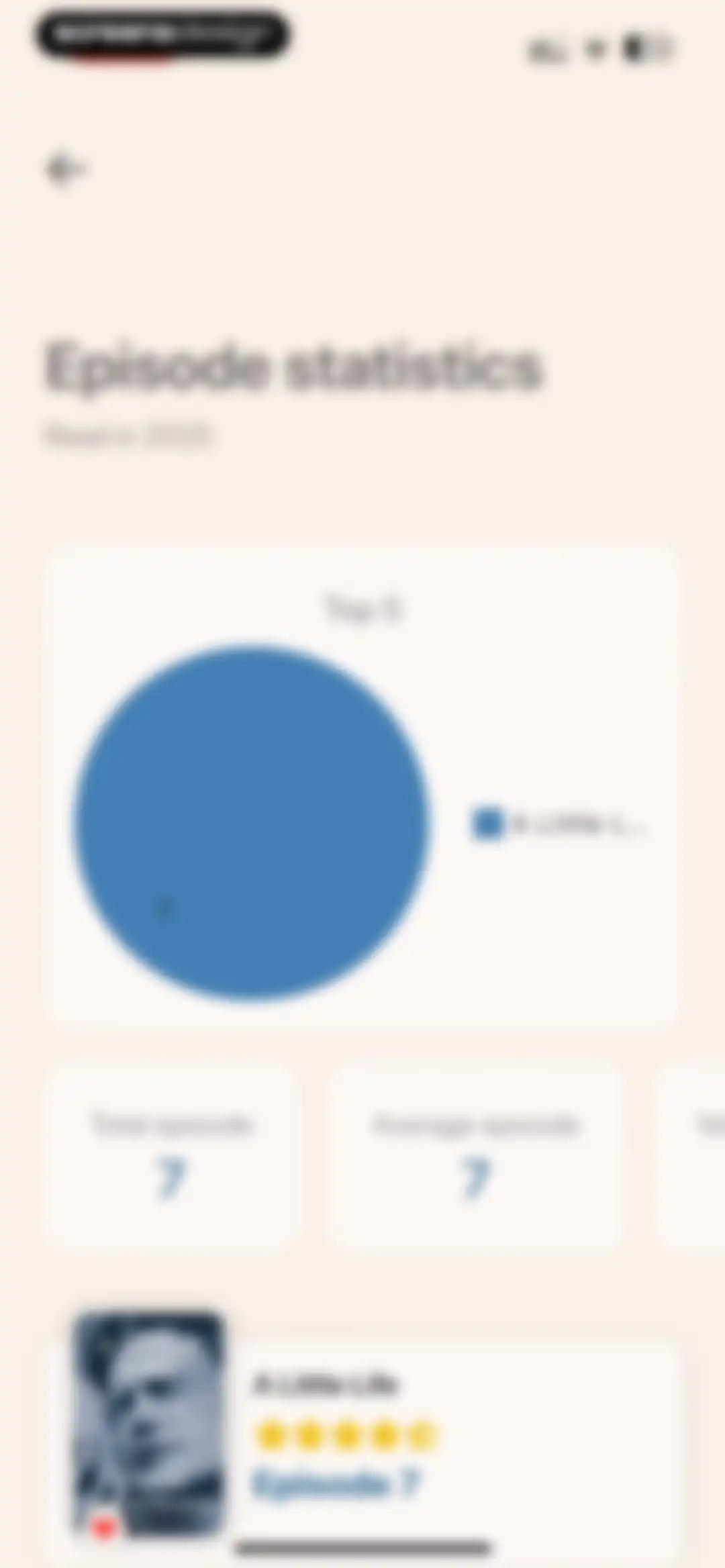 Bookmory - reading tracker screen 80