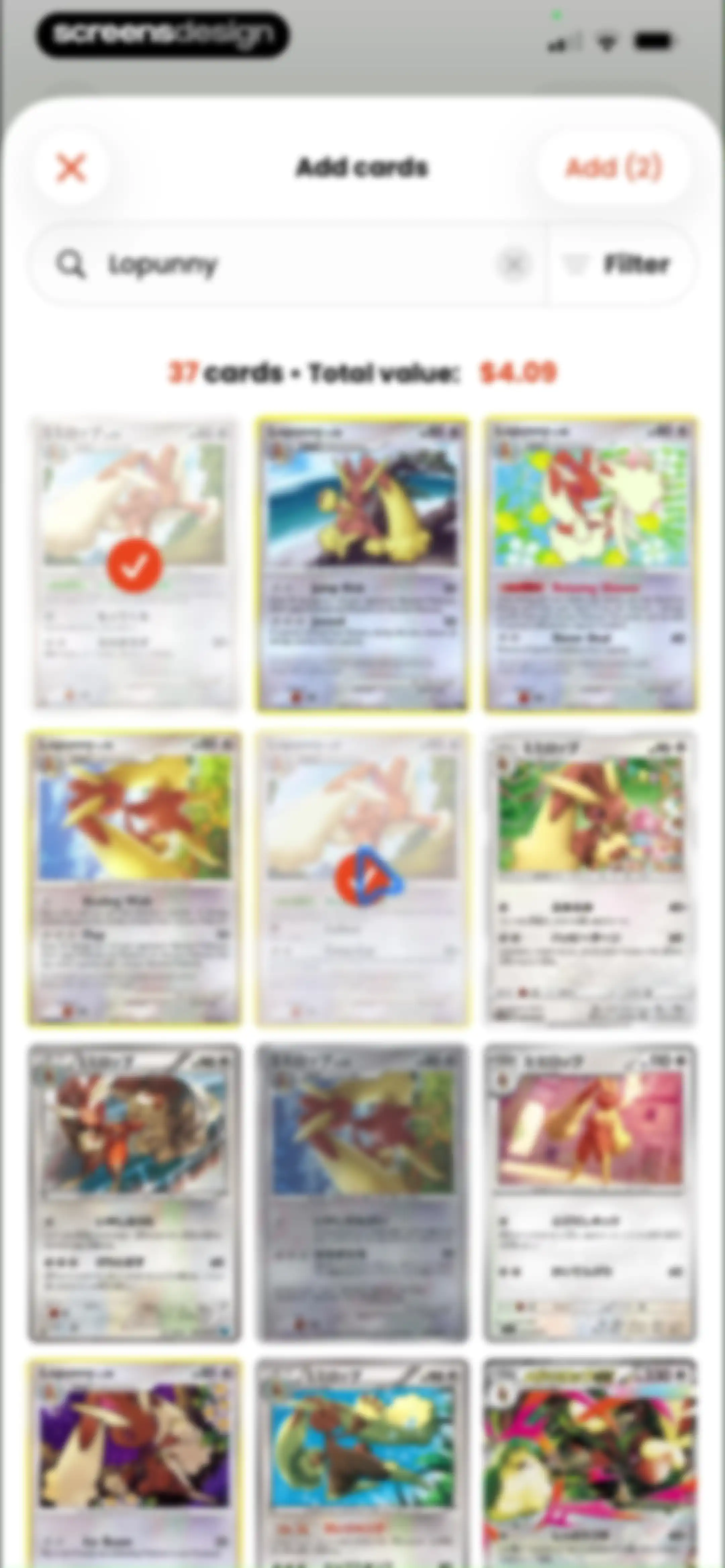Acorn TCG ‒ Card Scanner App screen 66