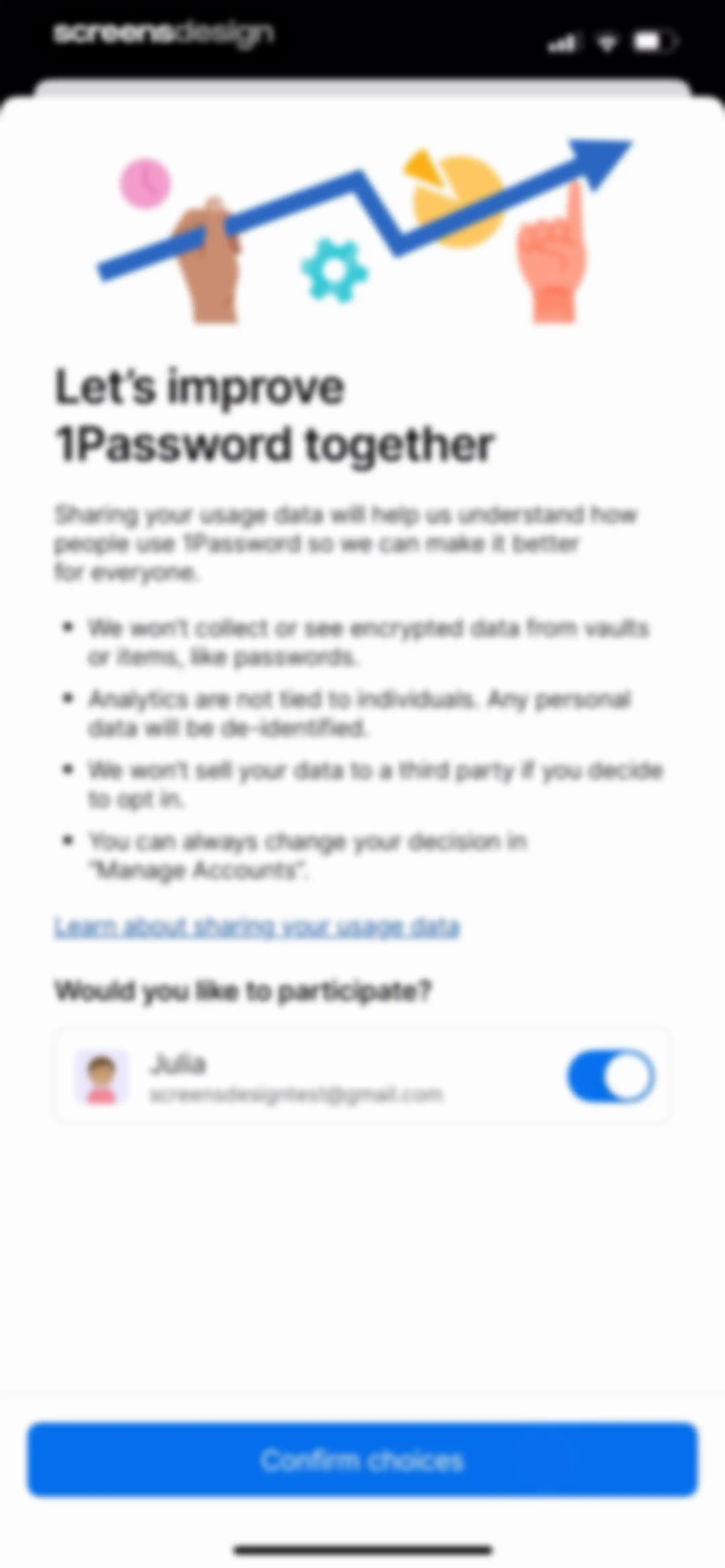 1Password: Password Manager screen 30