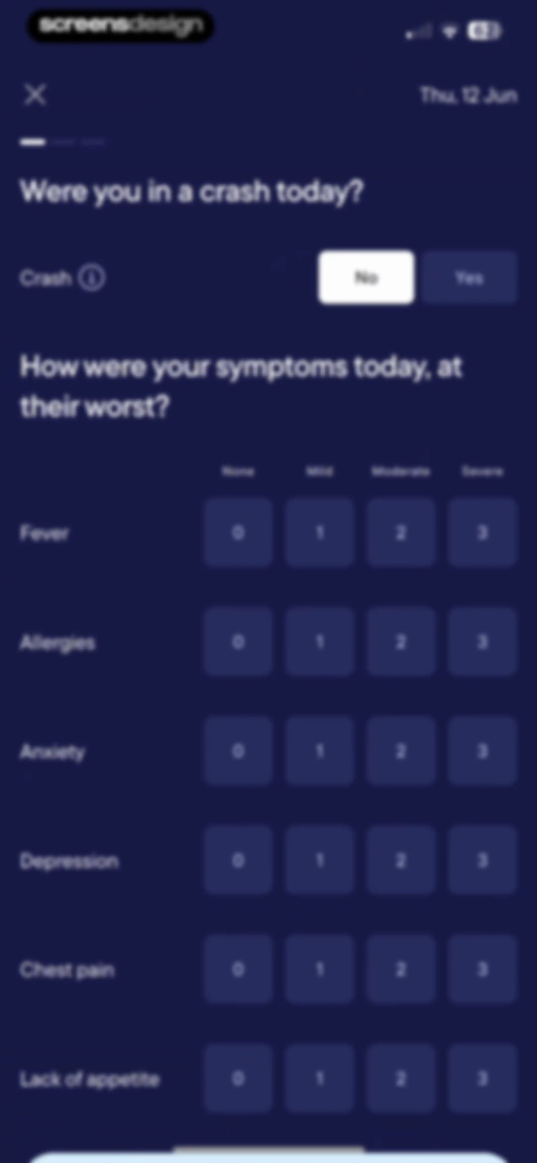 Visible: Pacing for illness screen 50