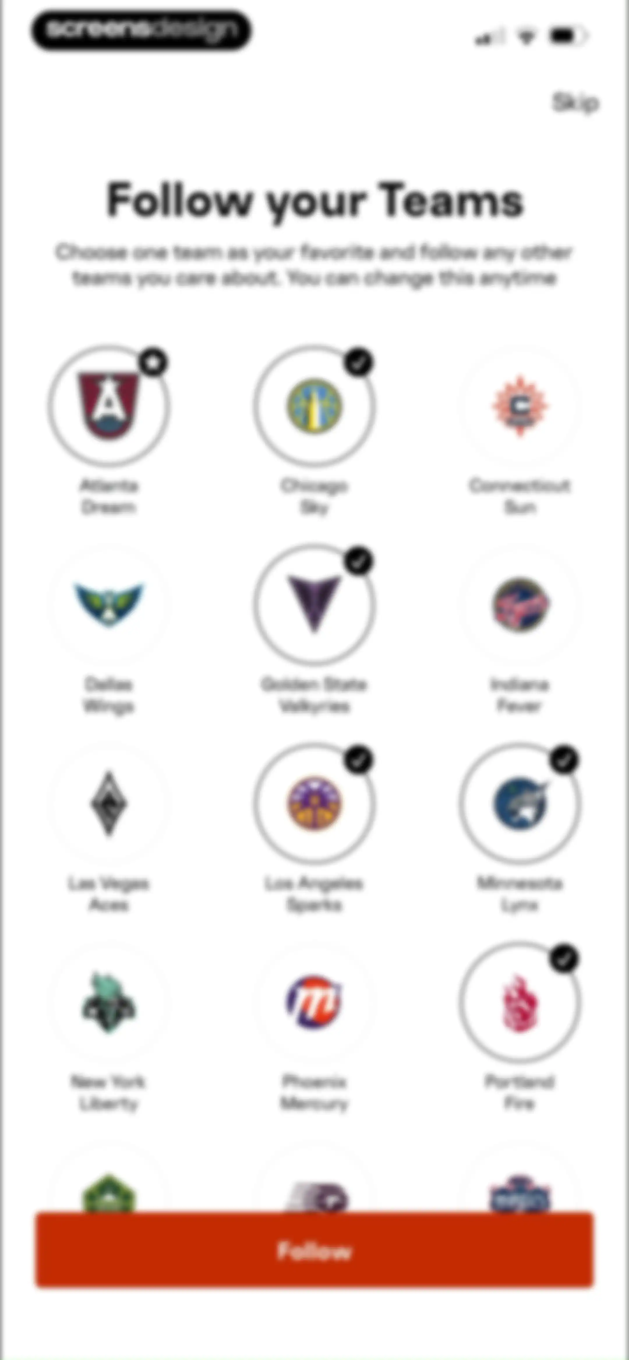 WNBA: Live Games & Scores screen 11