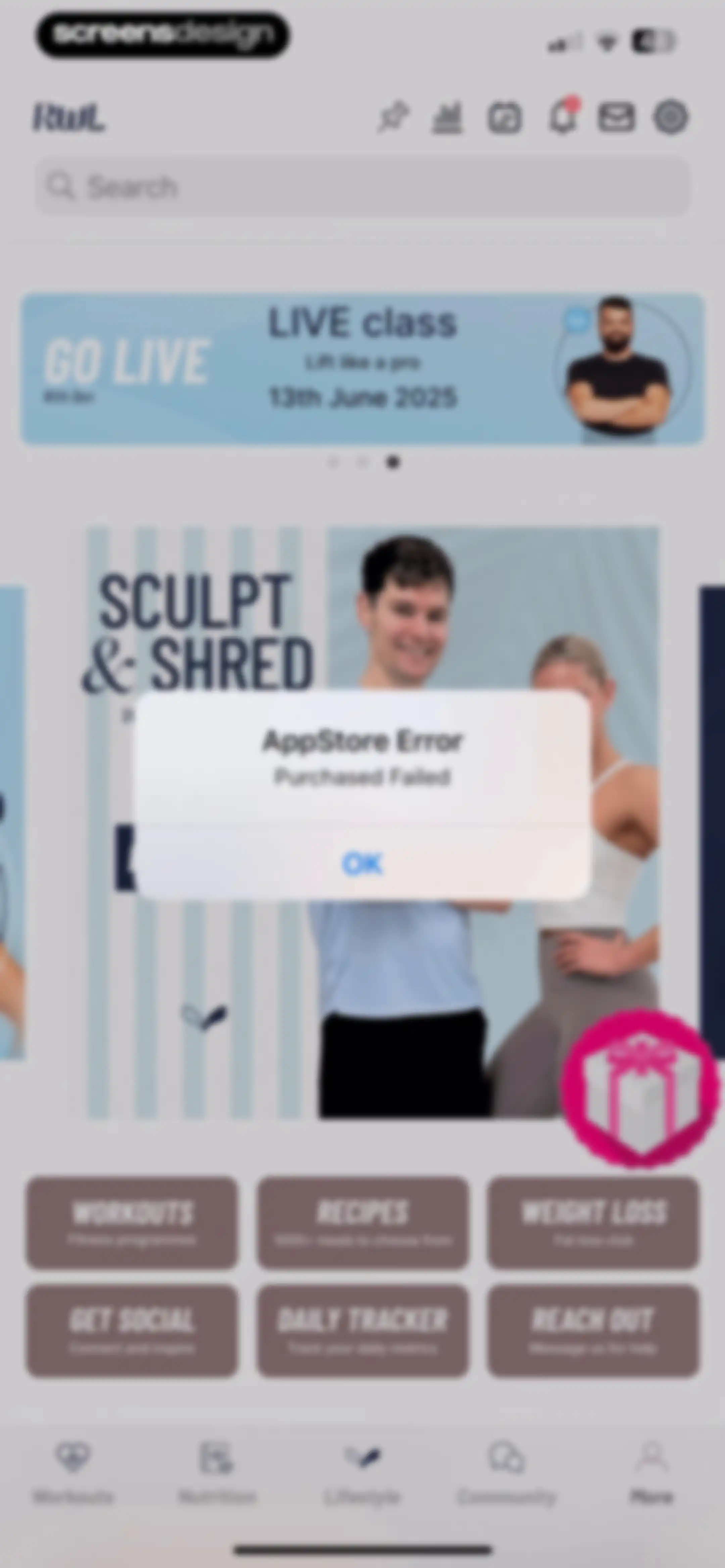 Results Wellness Lifestyle screen 136