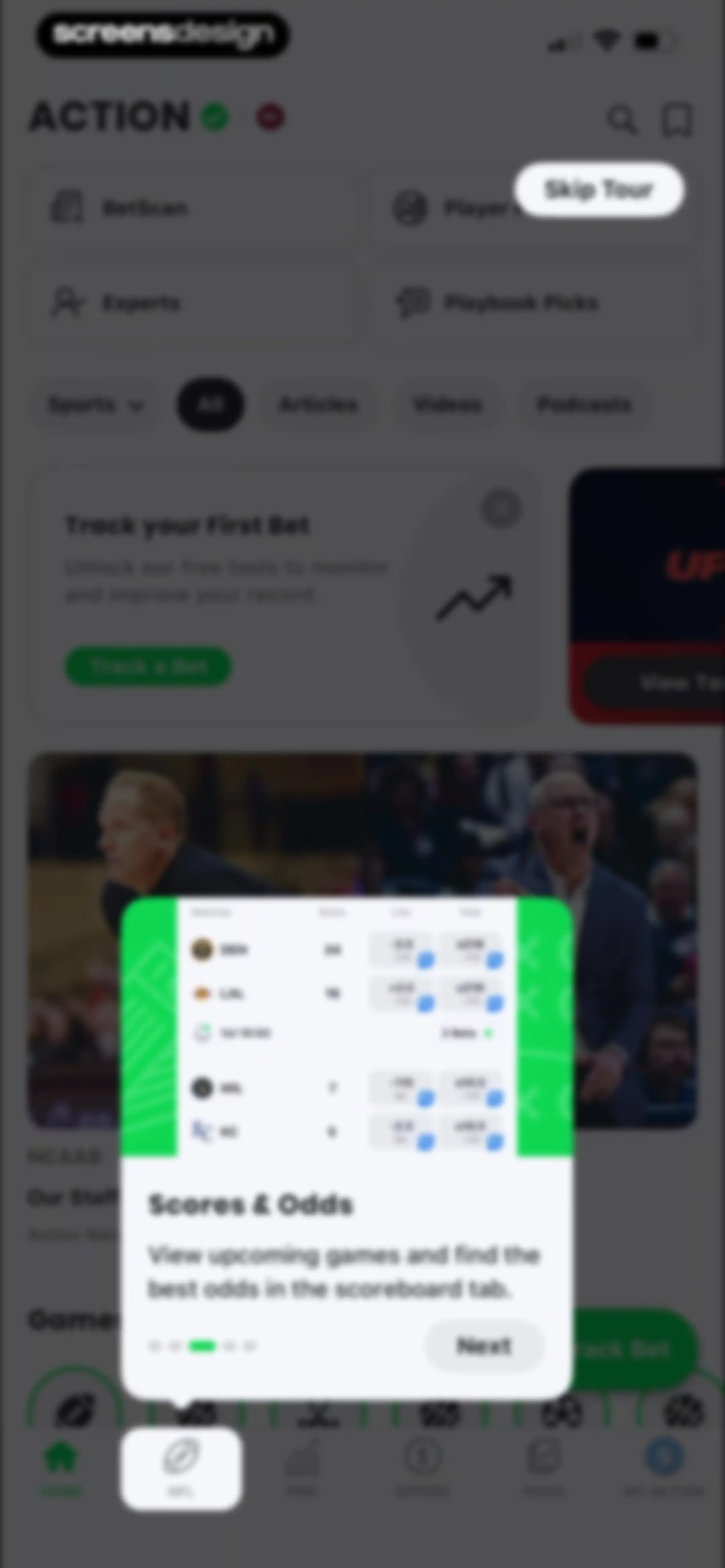 Action Network: Sports Betting screen 17