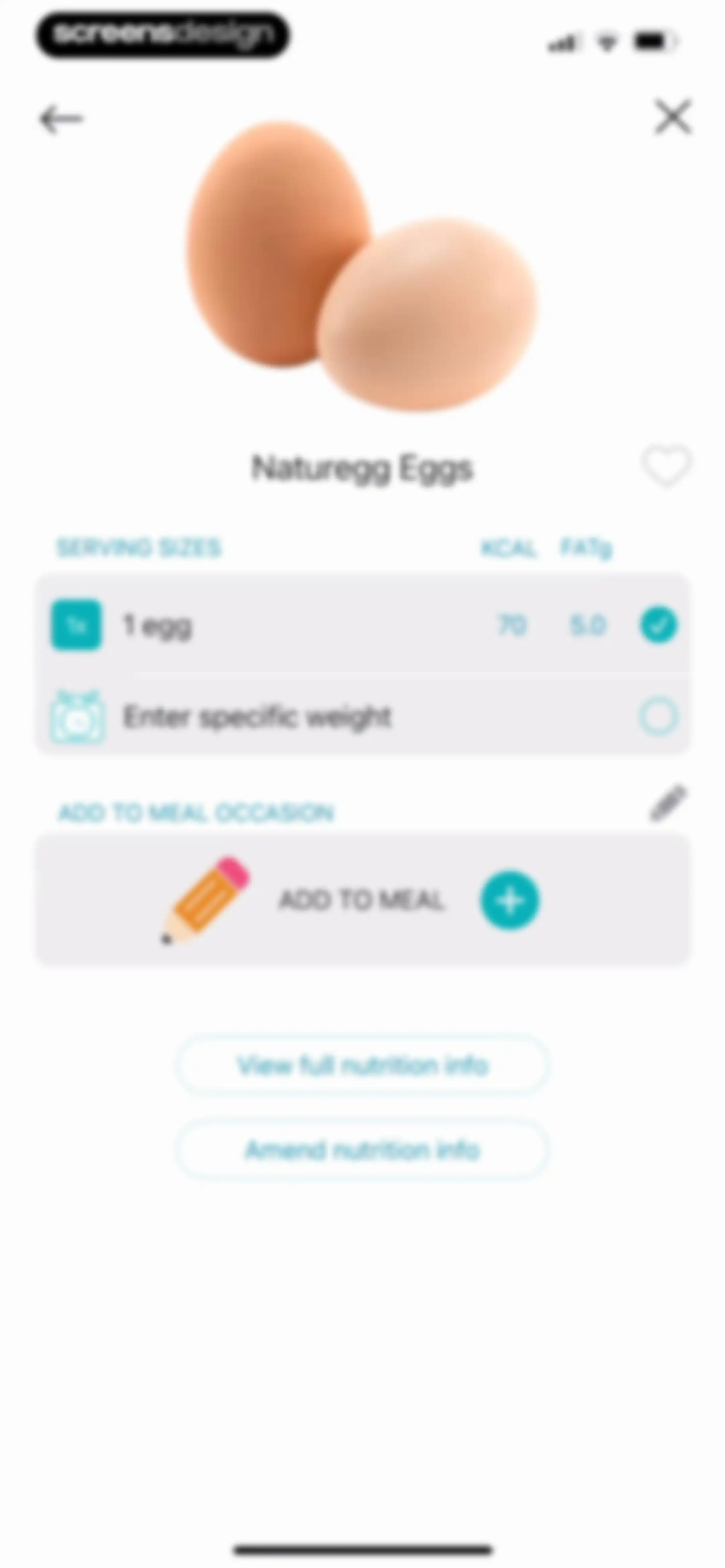 Calorie Counter + screen 94