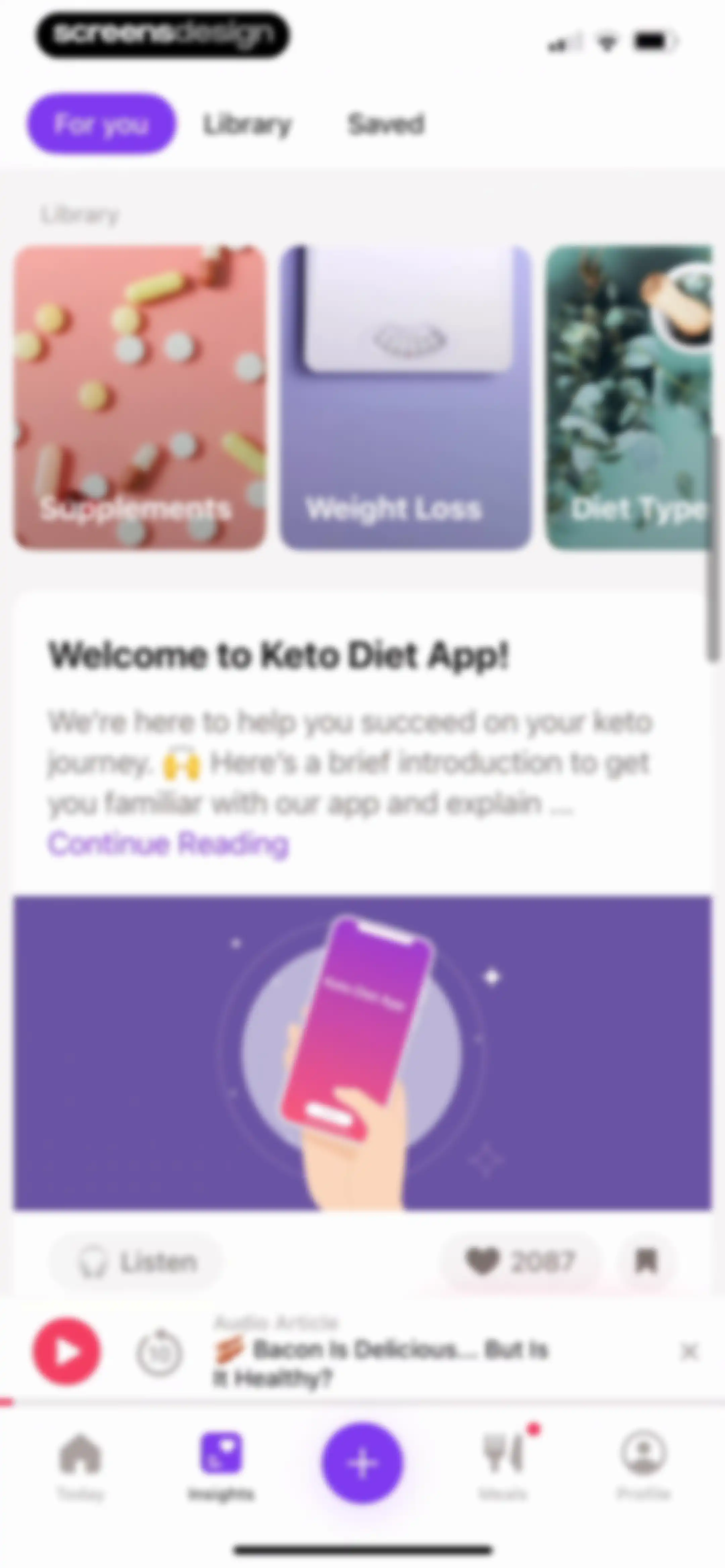 Keto Diet App － Carb Tracker screen 131