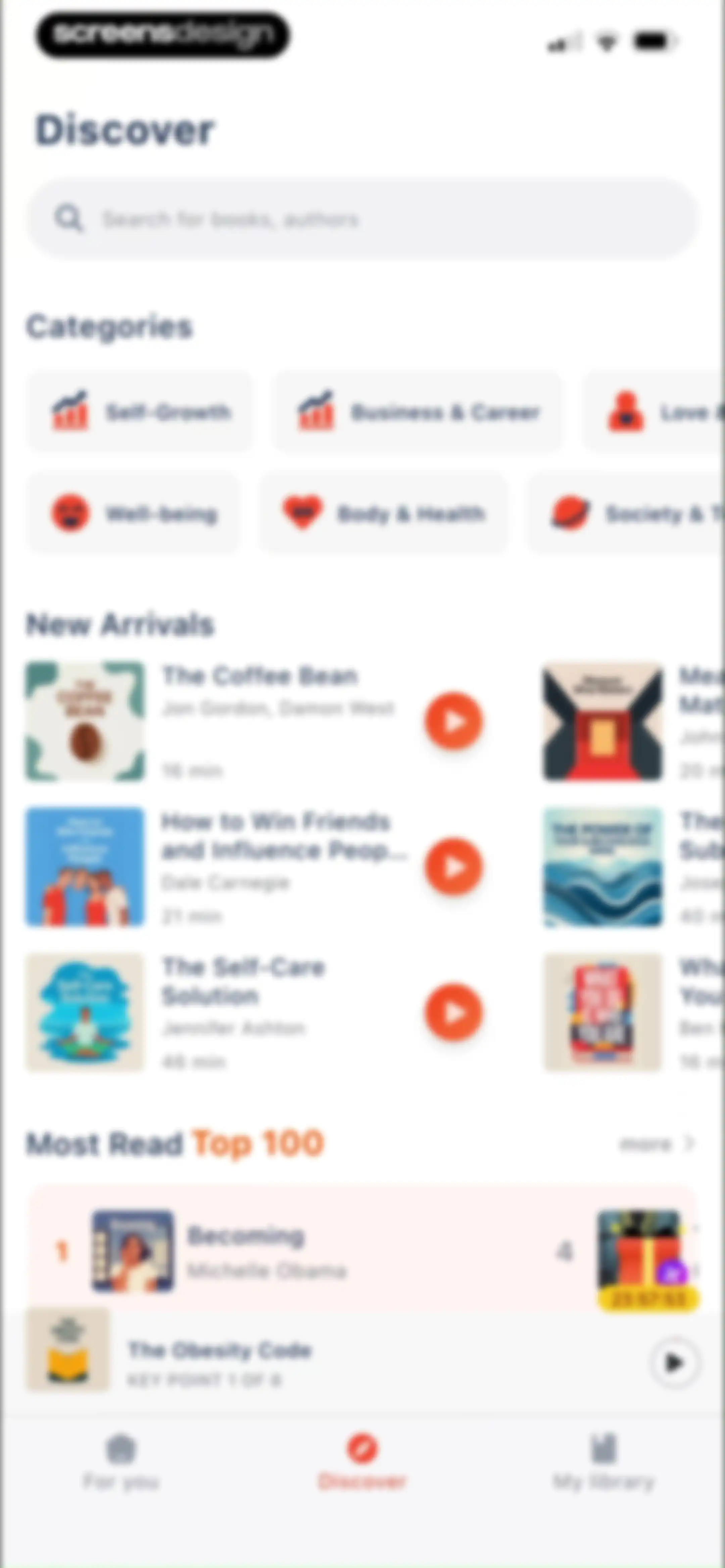 BookCast: 15-Minute Insights screen 49