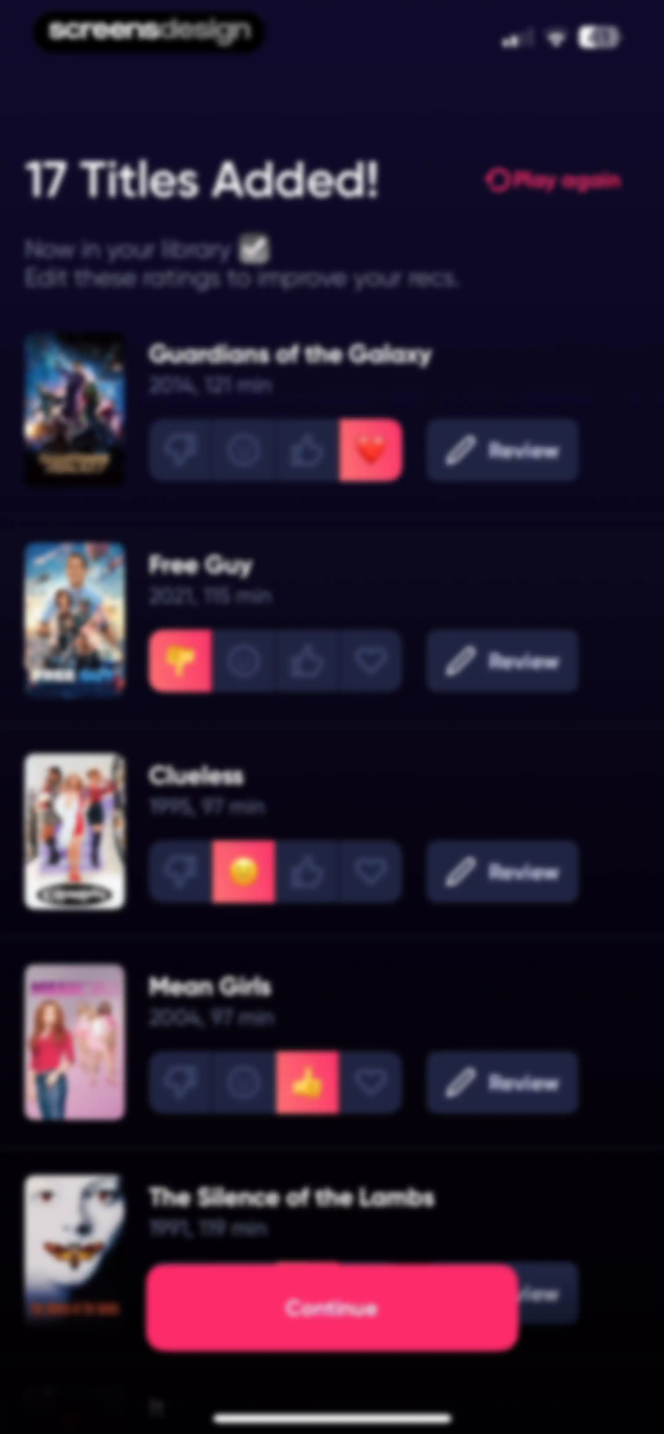 Queue - Find Movies & Shows screen 22