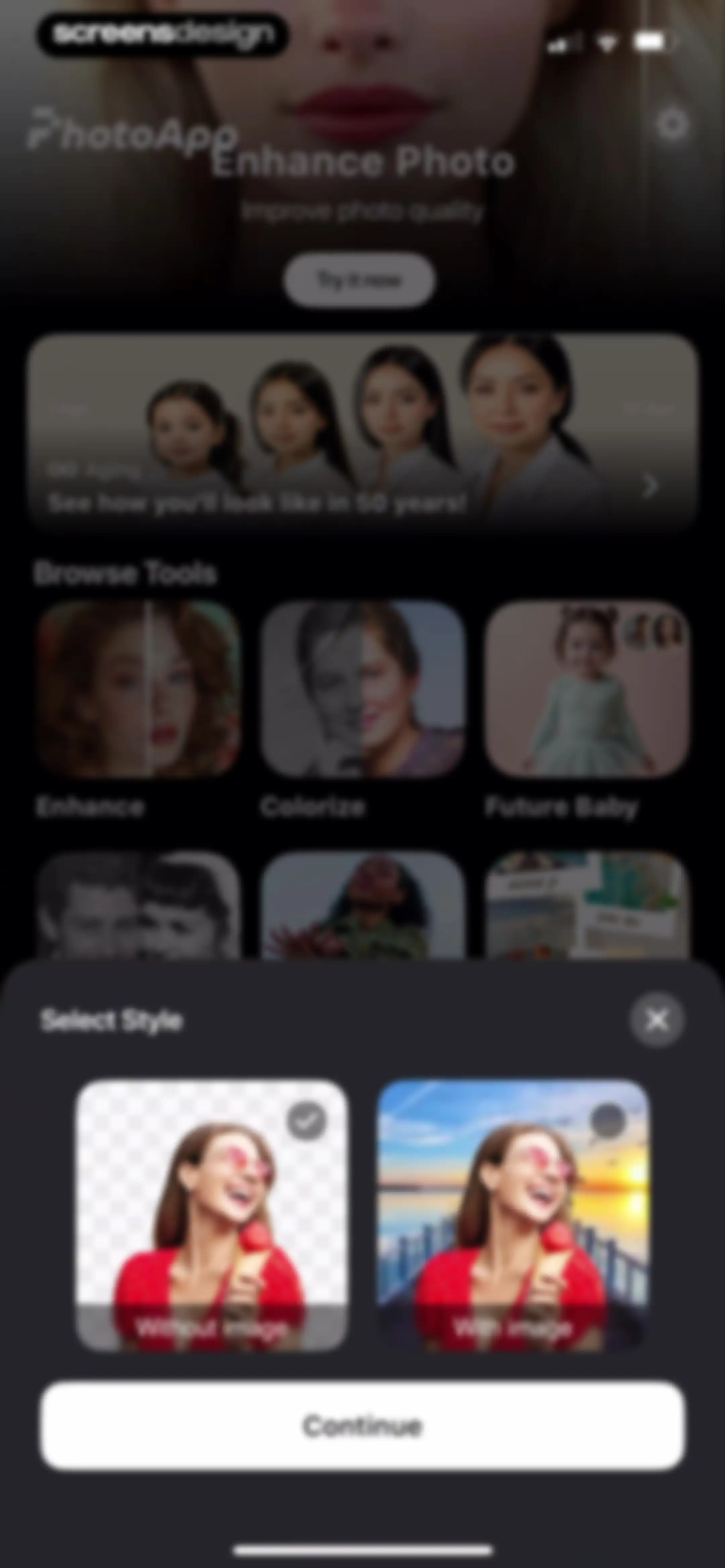 PhotoApp - AI Photo Enhancer screen 41