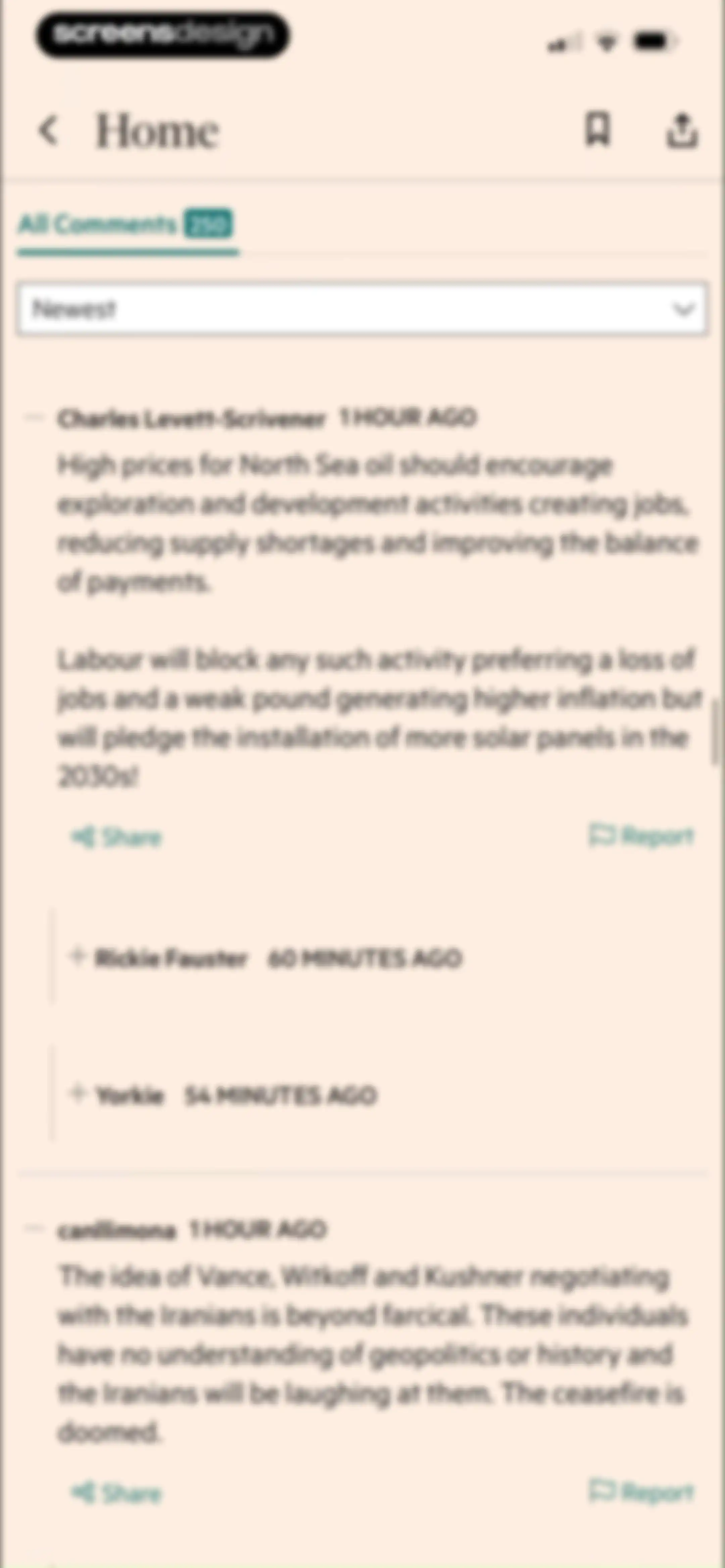 Financial Times: Business News screen 32