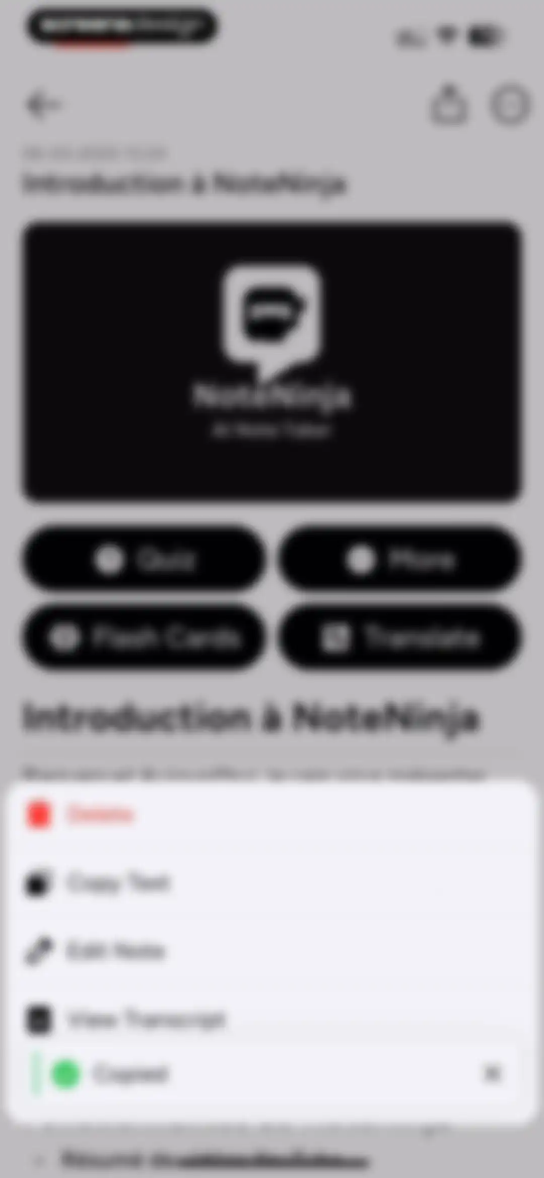 AI Note Taker - NotebookAI screen 36