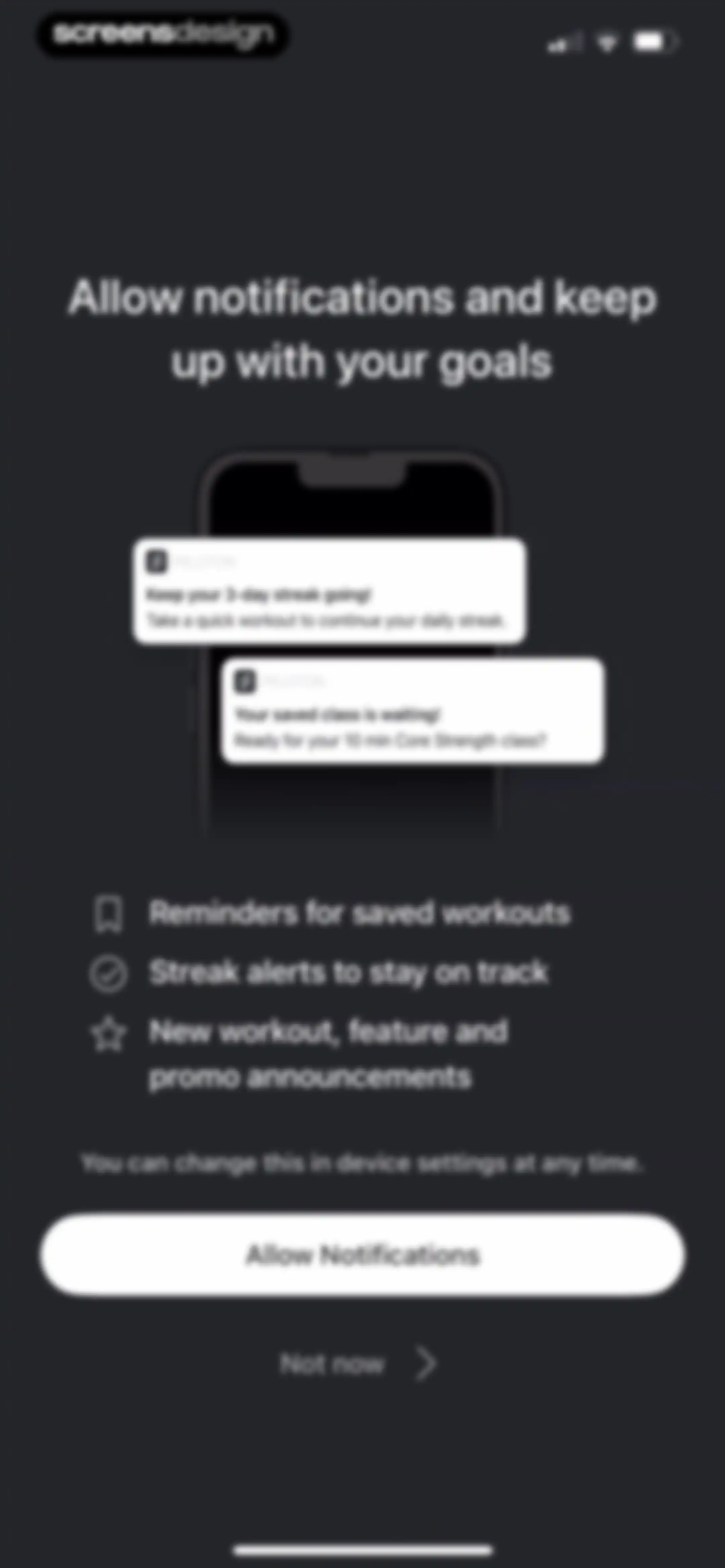 Peloton: Fitness & Workouts screen 14