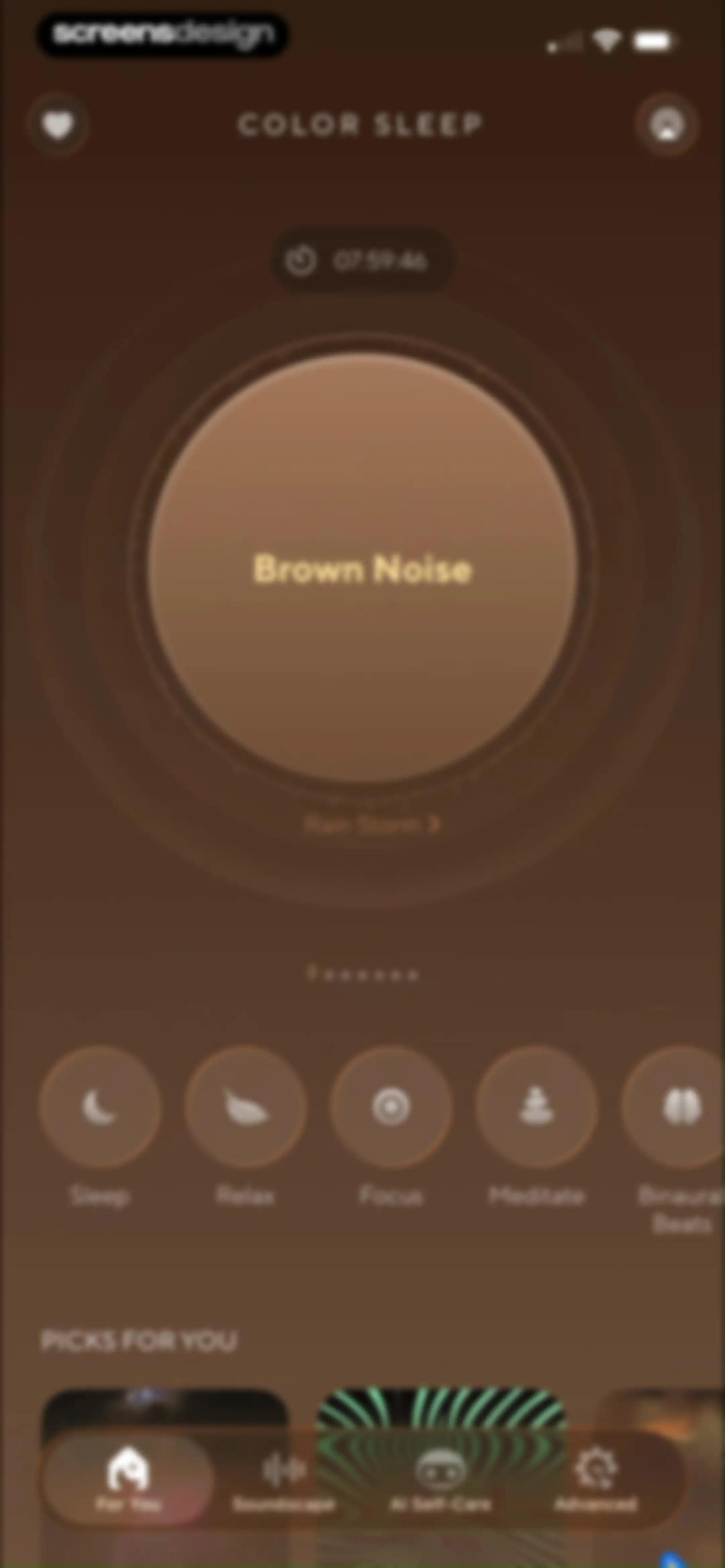 ColorSleep: Green, Brown Noise screen 44
