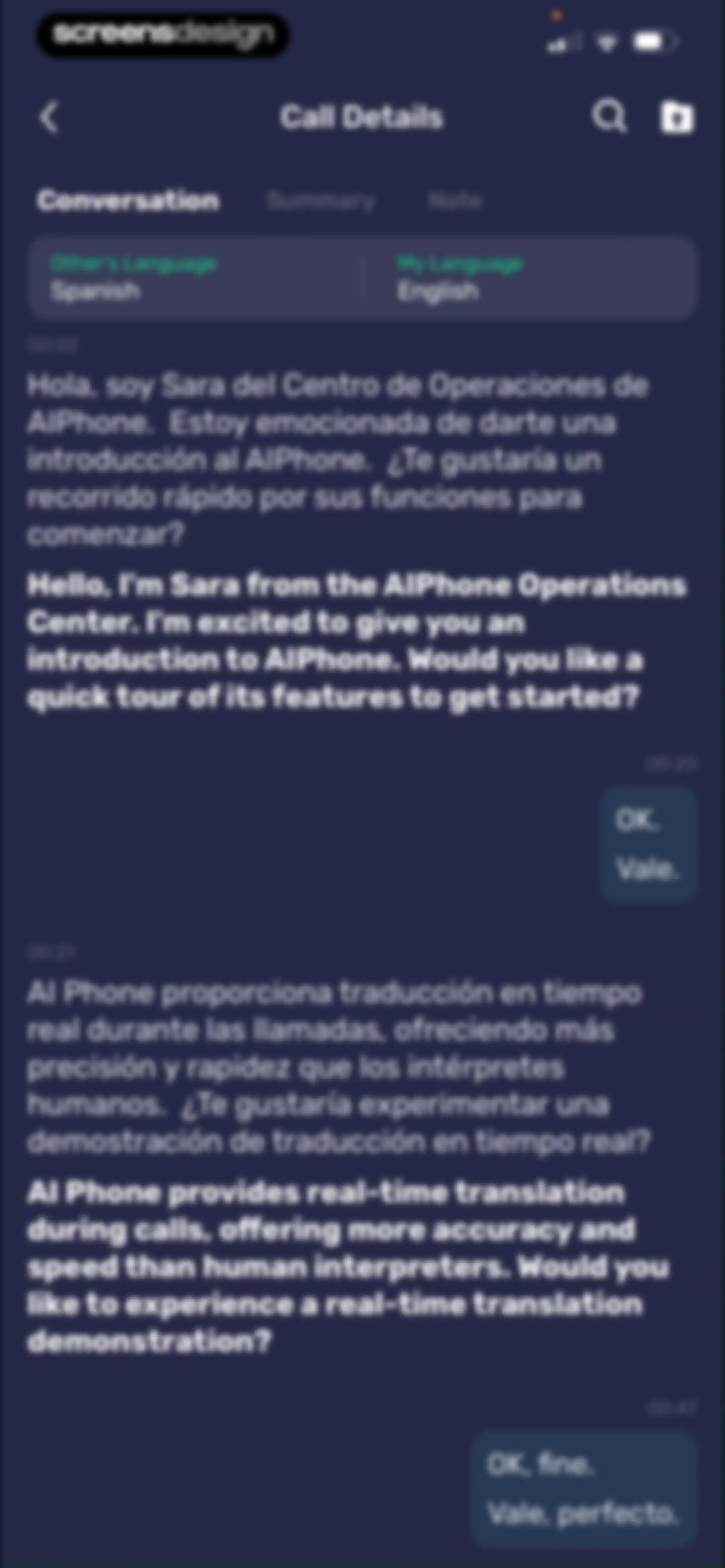 AI Phone:Call&Voice Translator screen 81