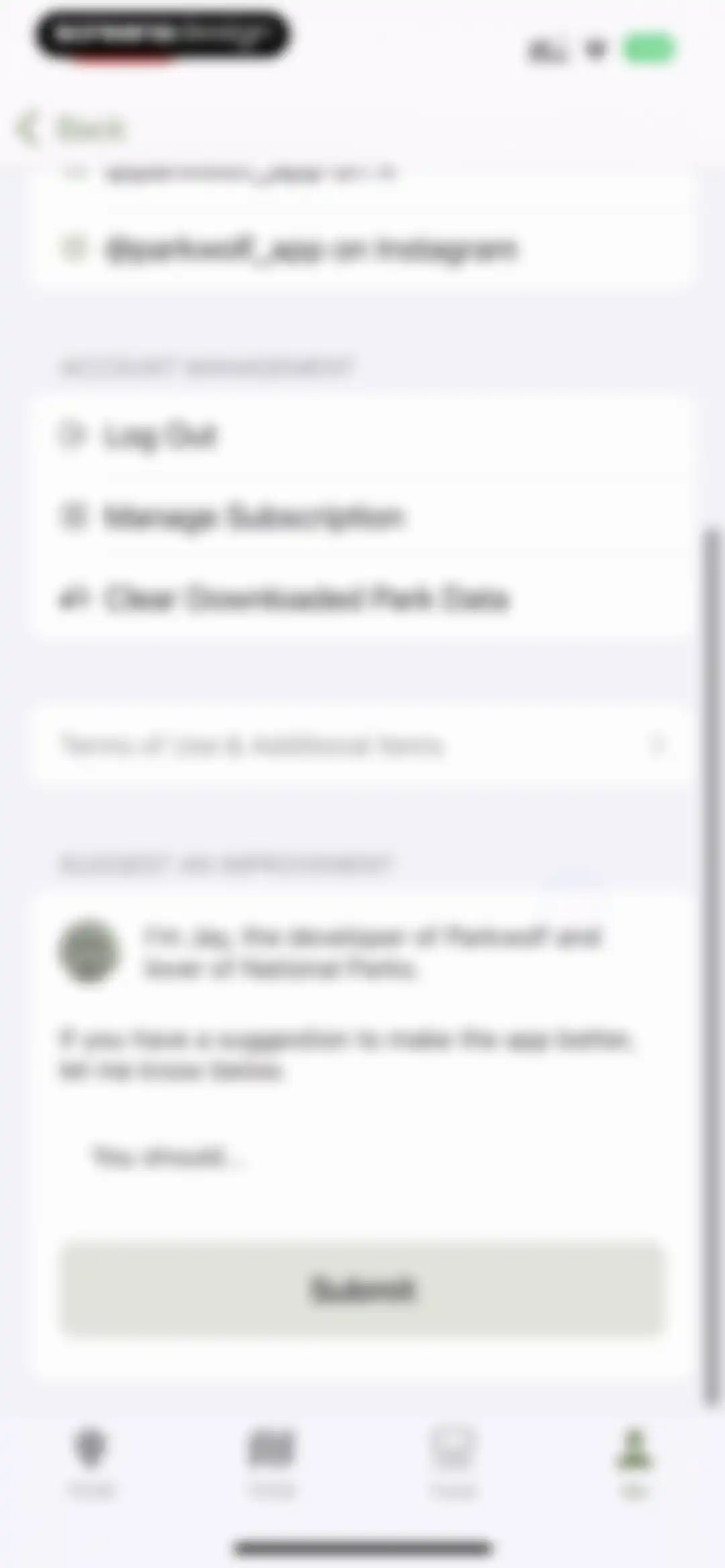 Parkwolf: National Park Guide screen 71