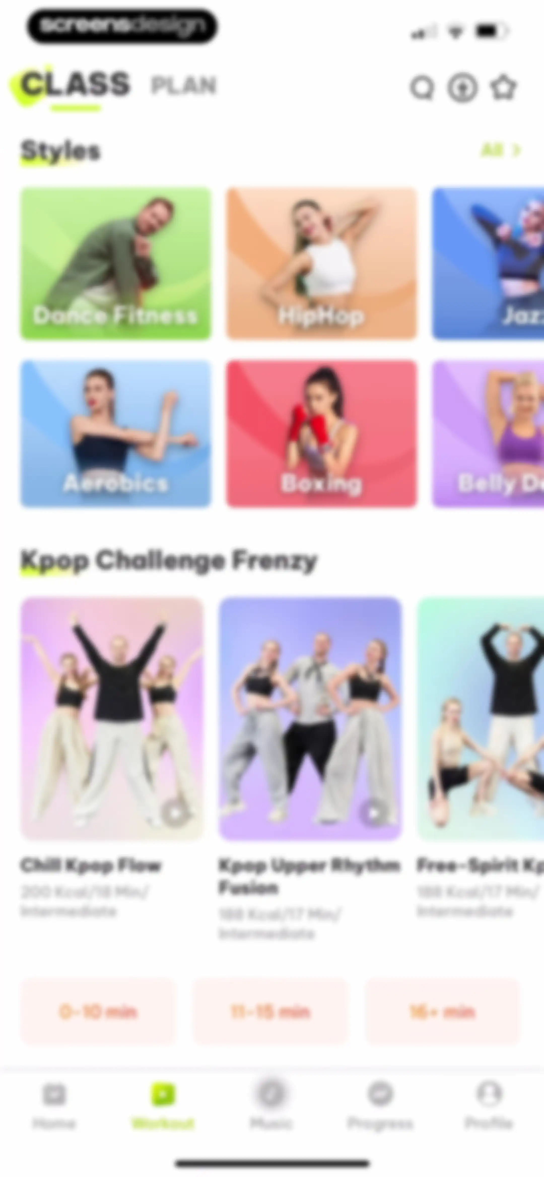 Dancefitme: Fun weight loss screen 104