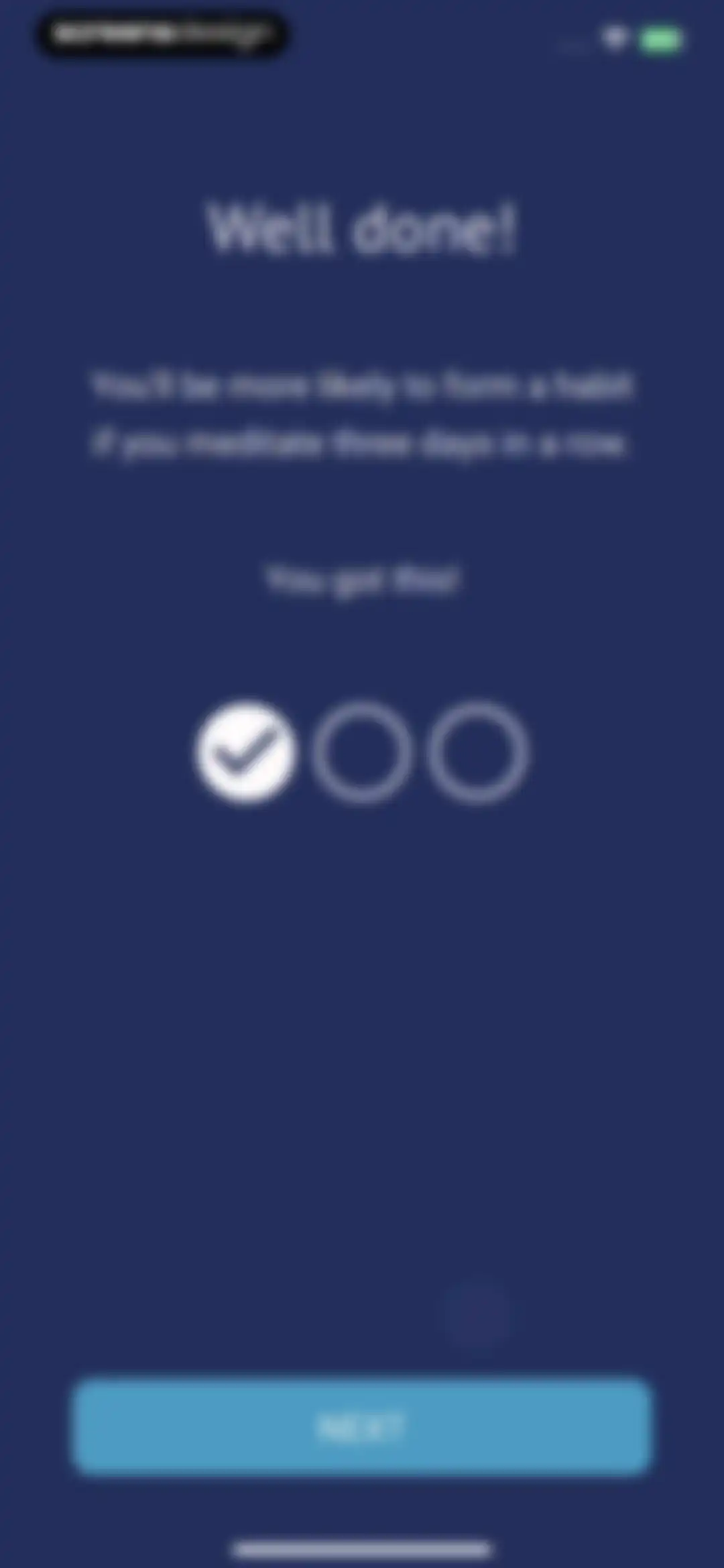 Brightmind Meditation screen 25