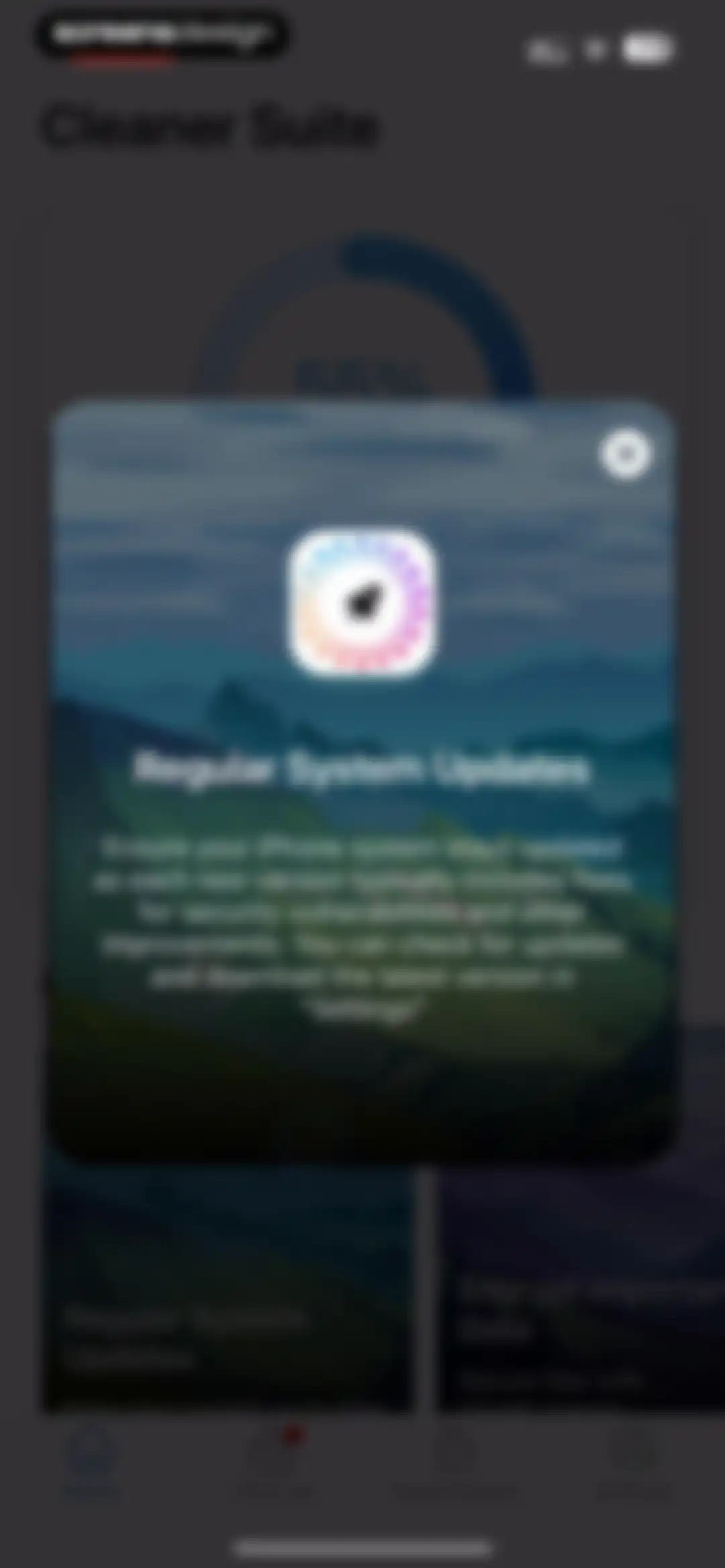 Cleaner Suite:Clean up Storage screen 15