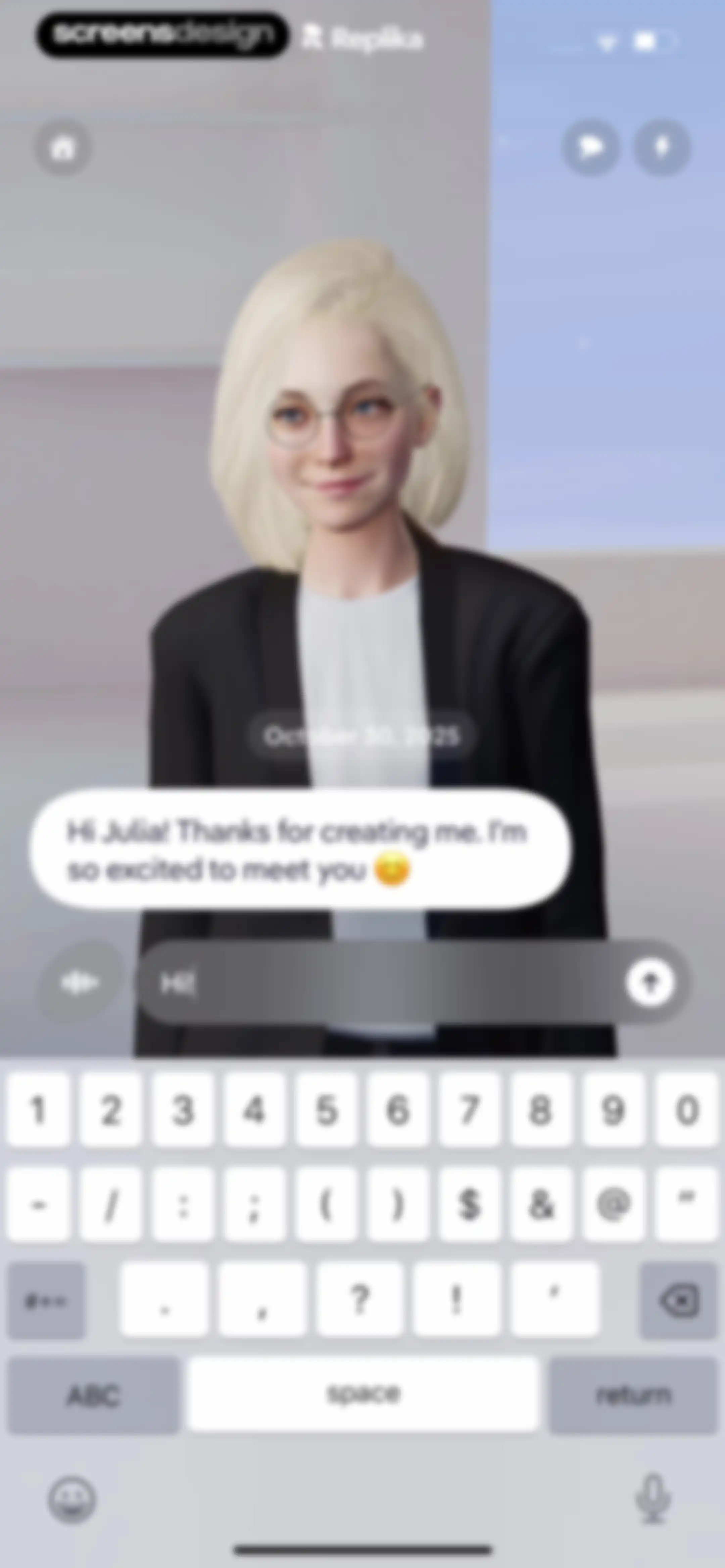 Replika - AI Companion Chat screen 35