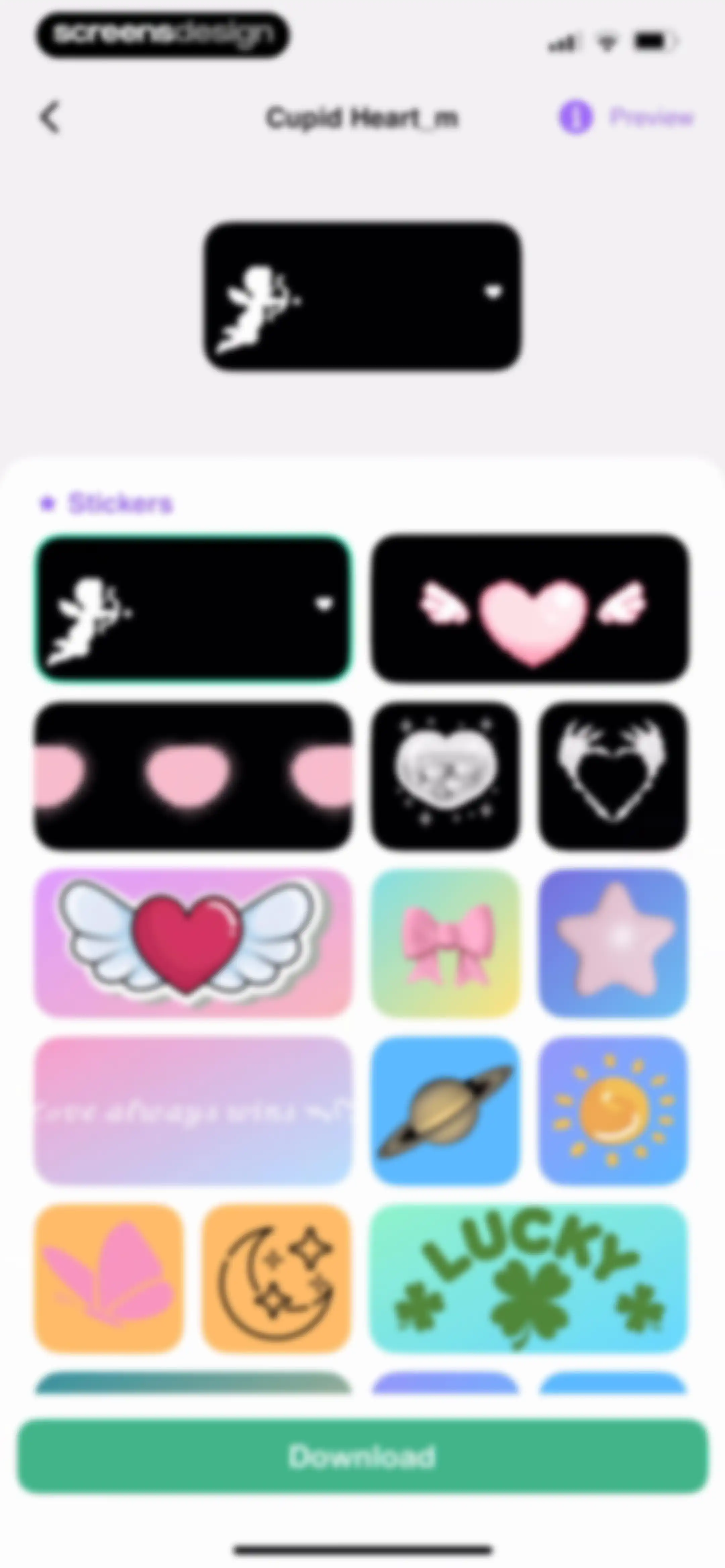 Cool Themes & Fonts: Cute Text screen 94
