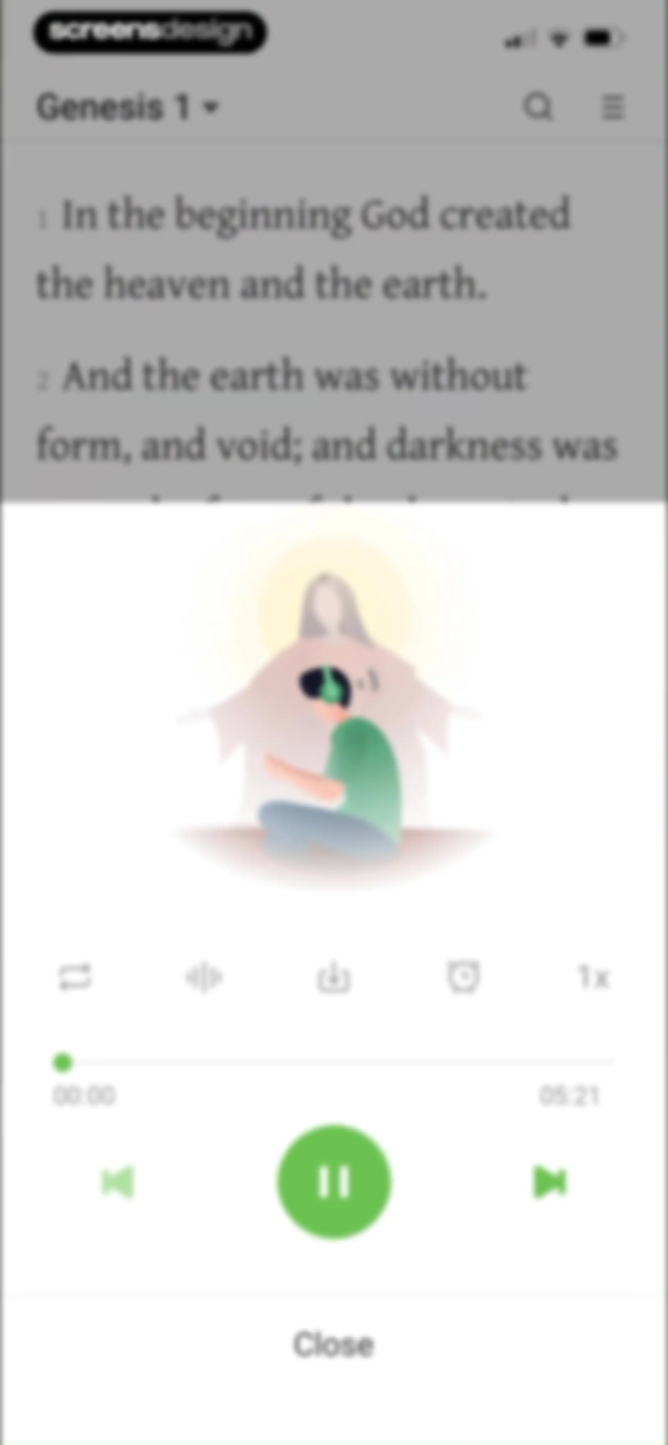 Bible - Daily Bible Verse KJV screen 22