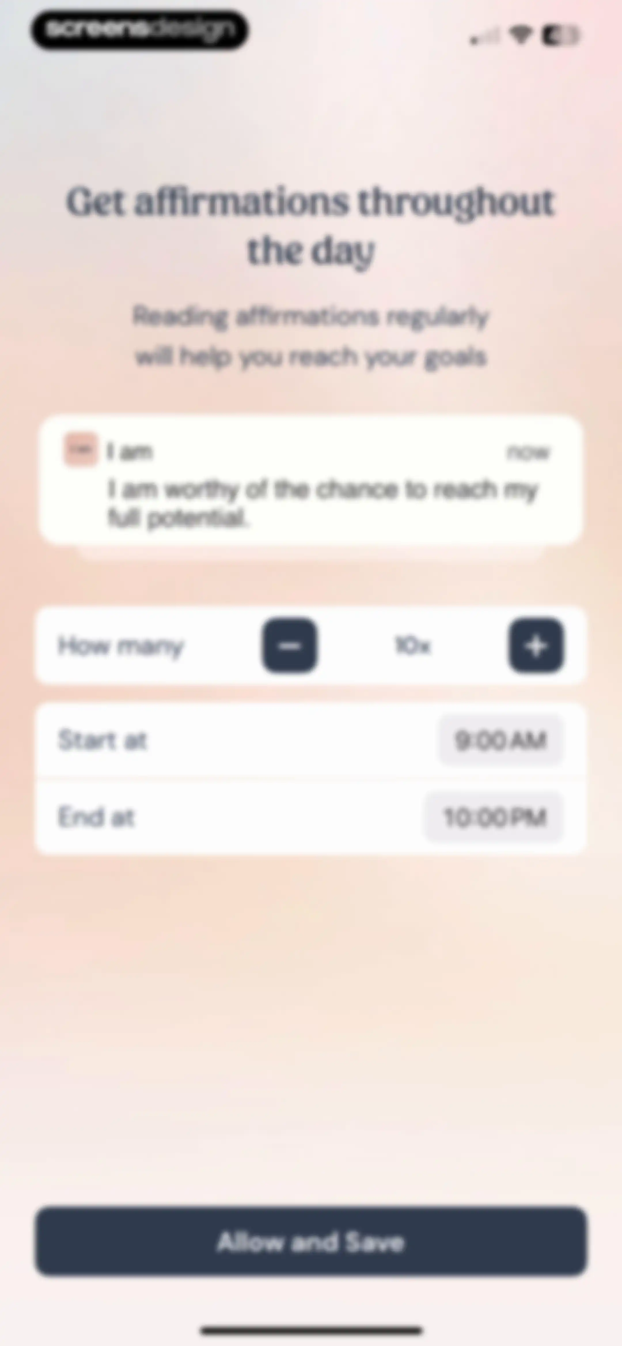 I am - Daily Affirmations screen 15