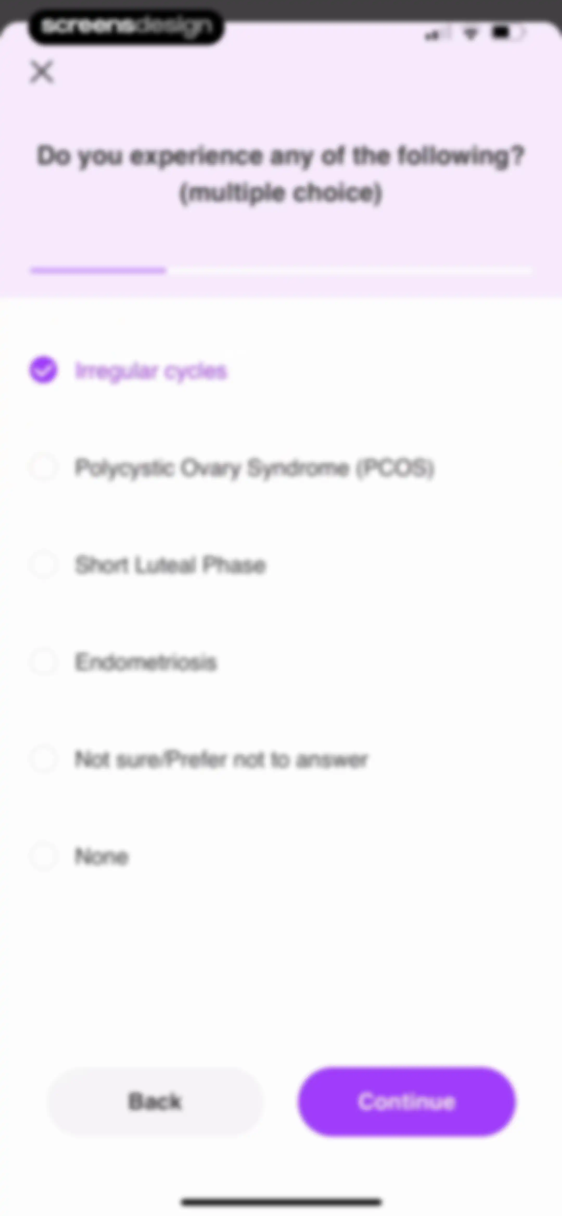 Premom-Ovulation Tracker, PCOS screen 120