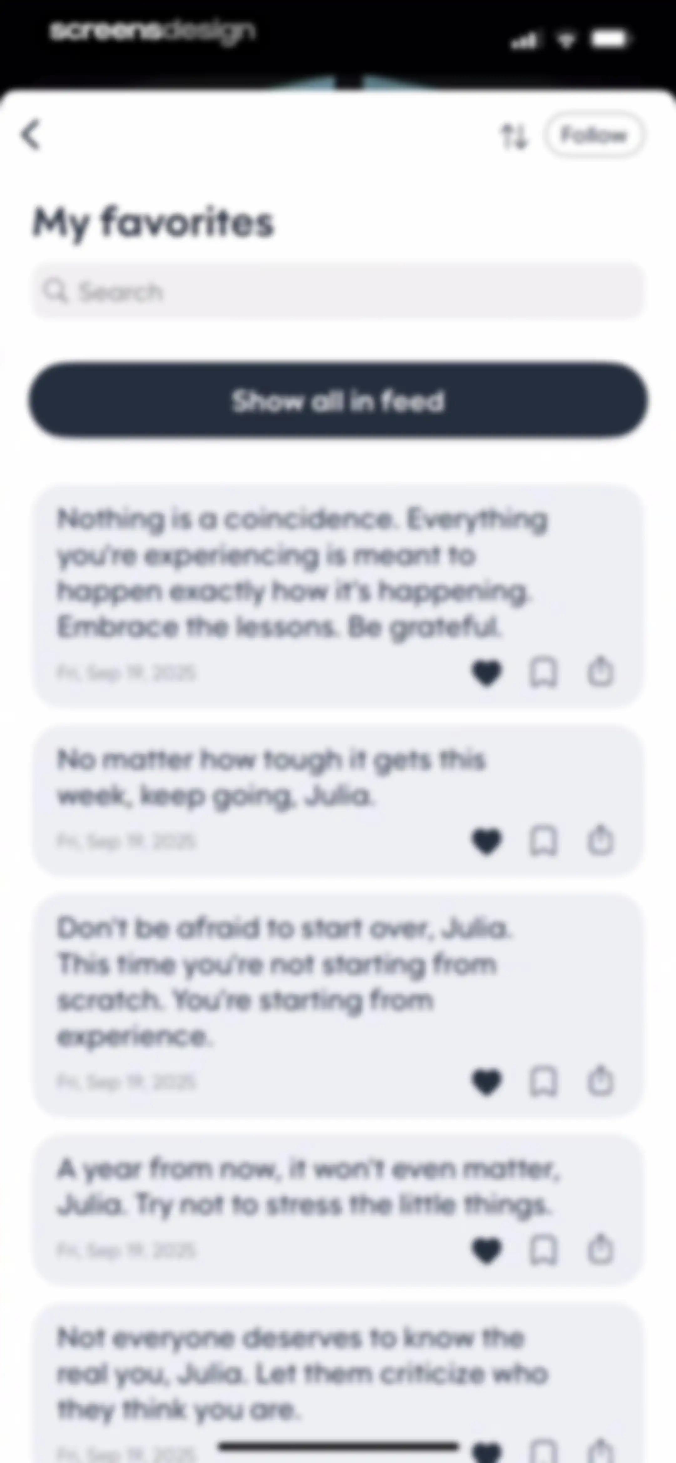 Motivation - Daily quotes screen 67