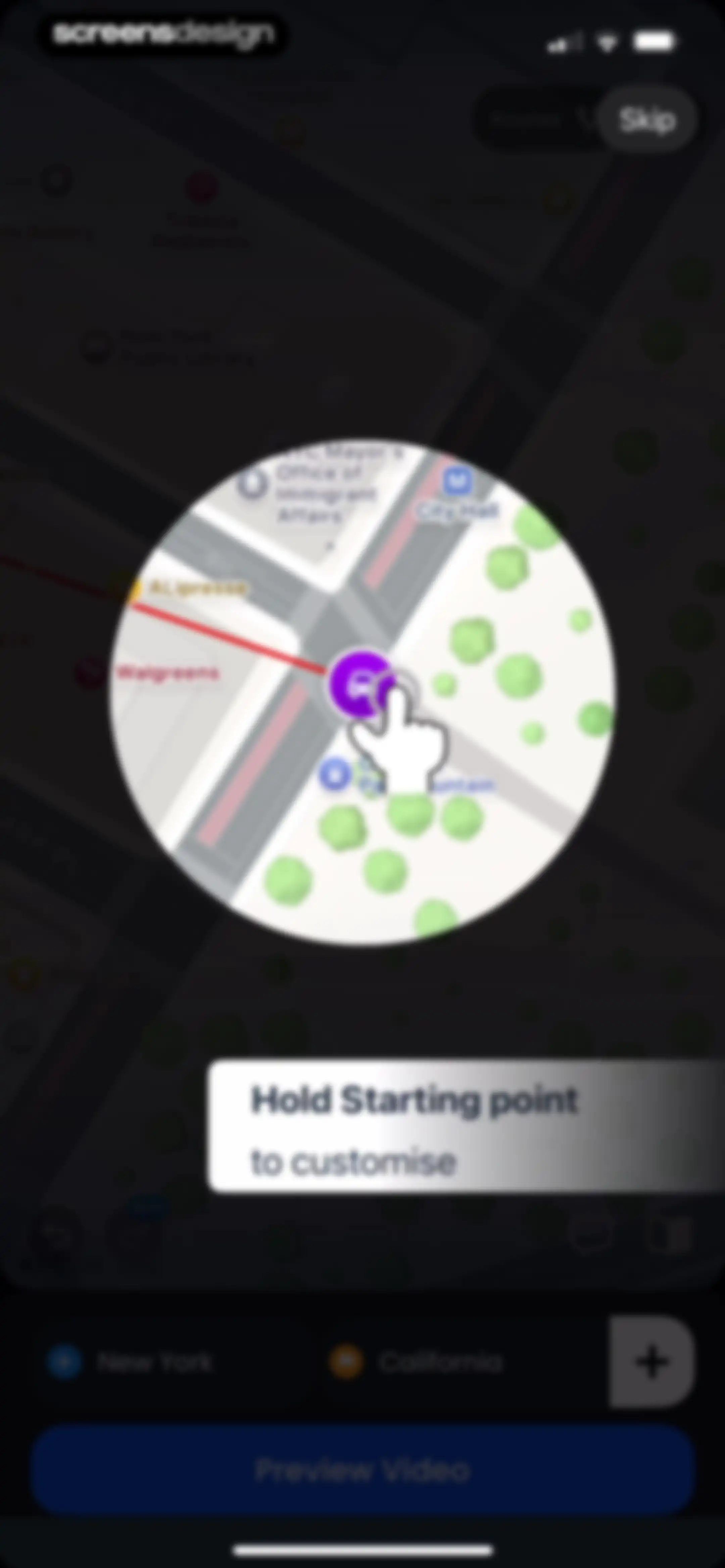TravelAnimator: Journey Route screen 27