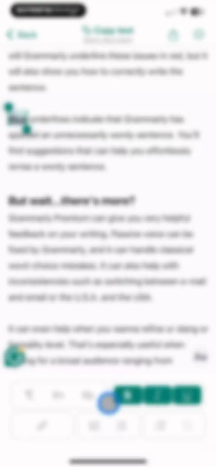 Grammarly: AI Keyboard & Notes screen 43