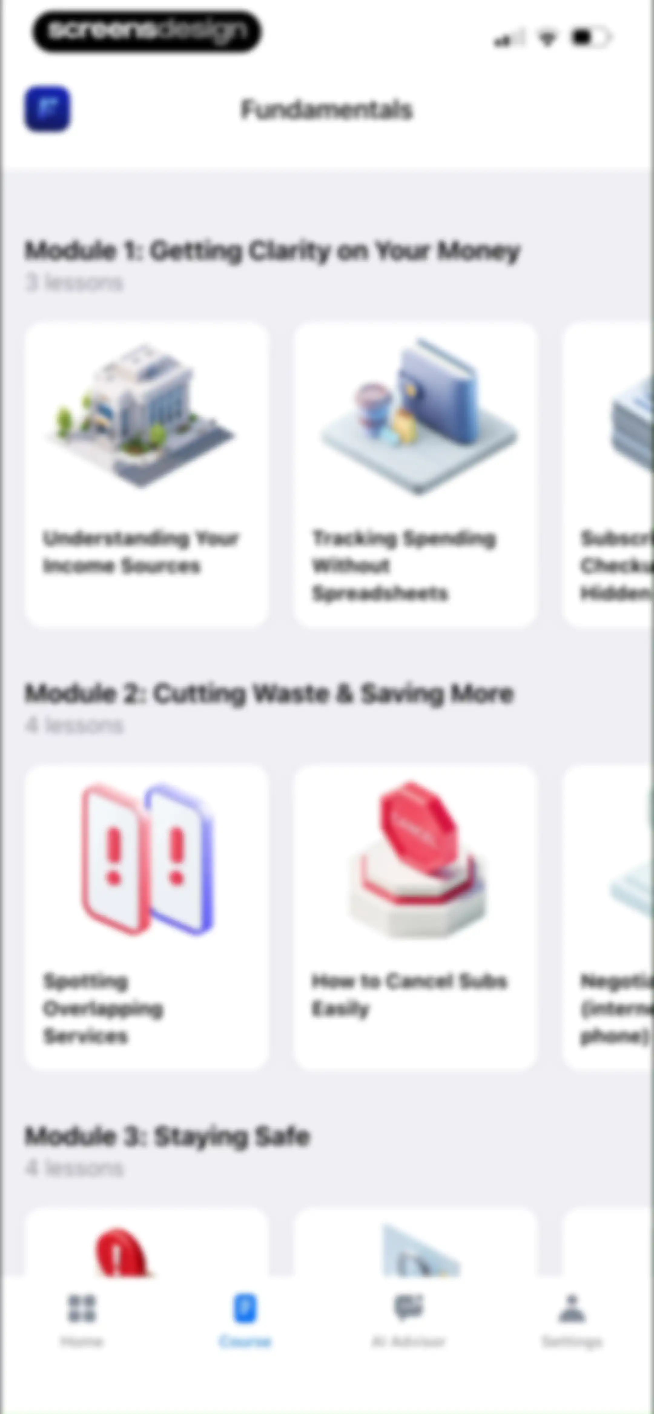 Feenko: Cancel Subscription screen 55