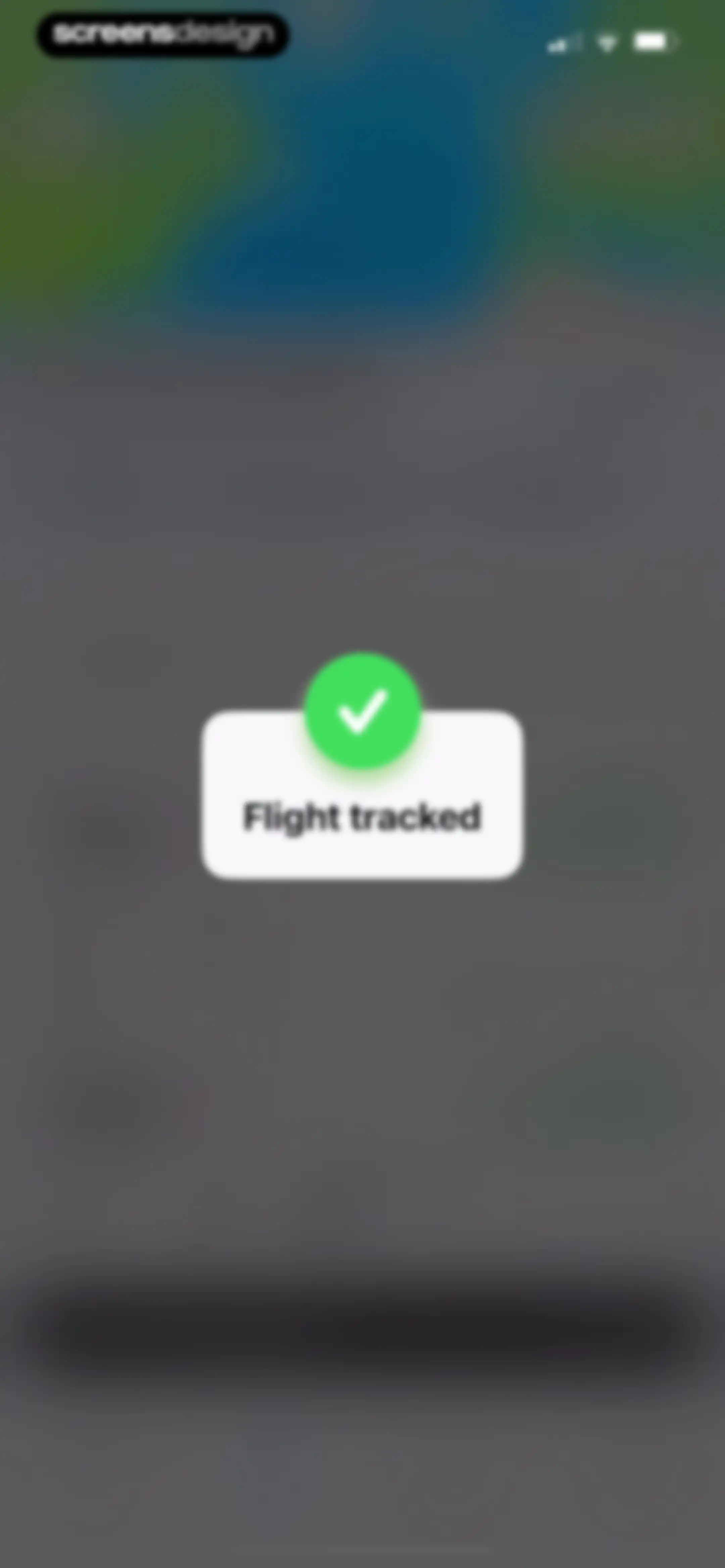 Flight Tracker + screen 77