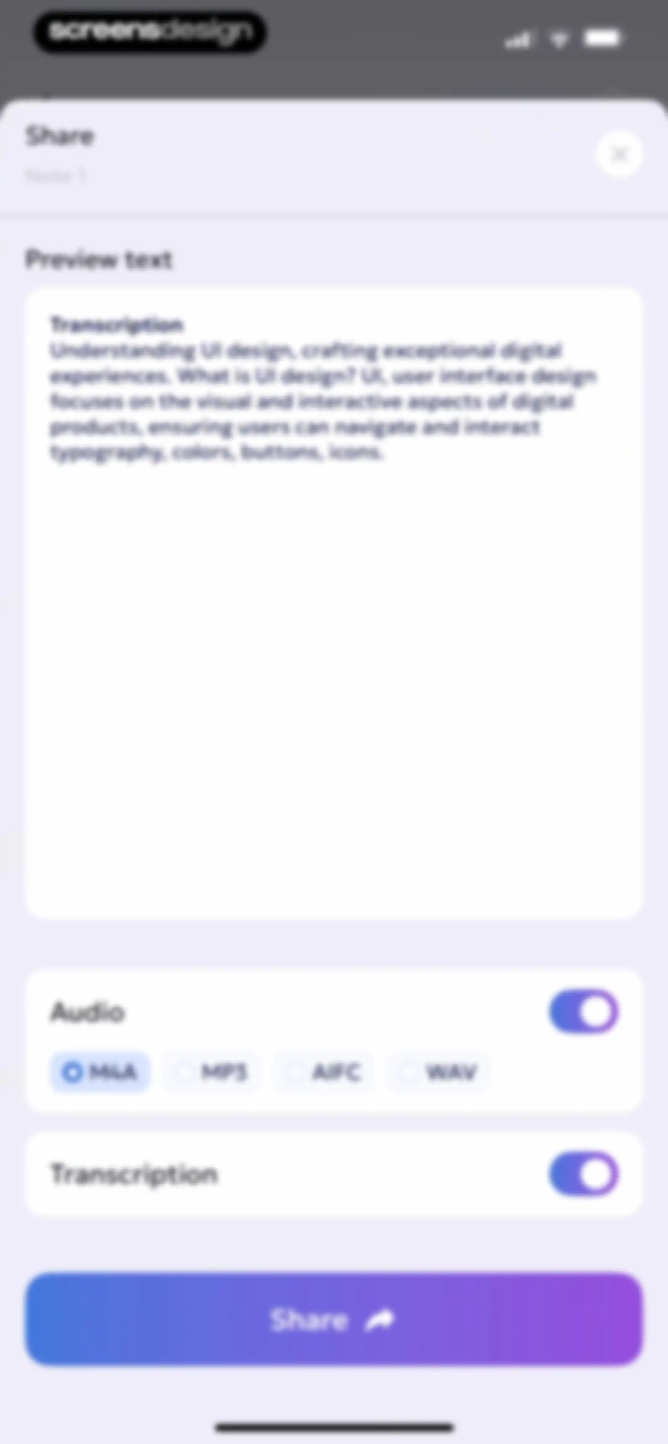 AI Summary - Meeting Notes screen 34
