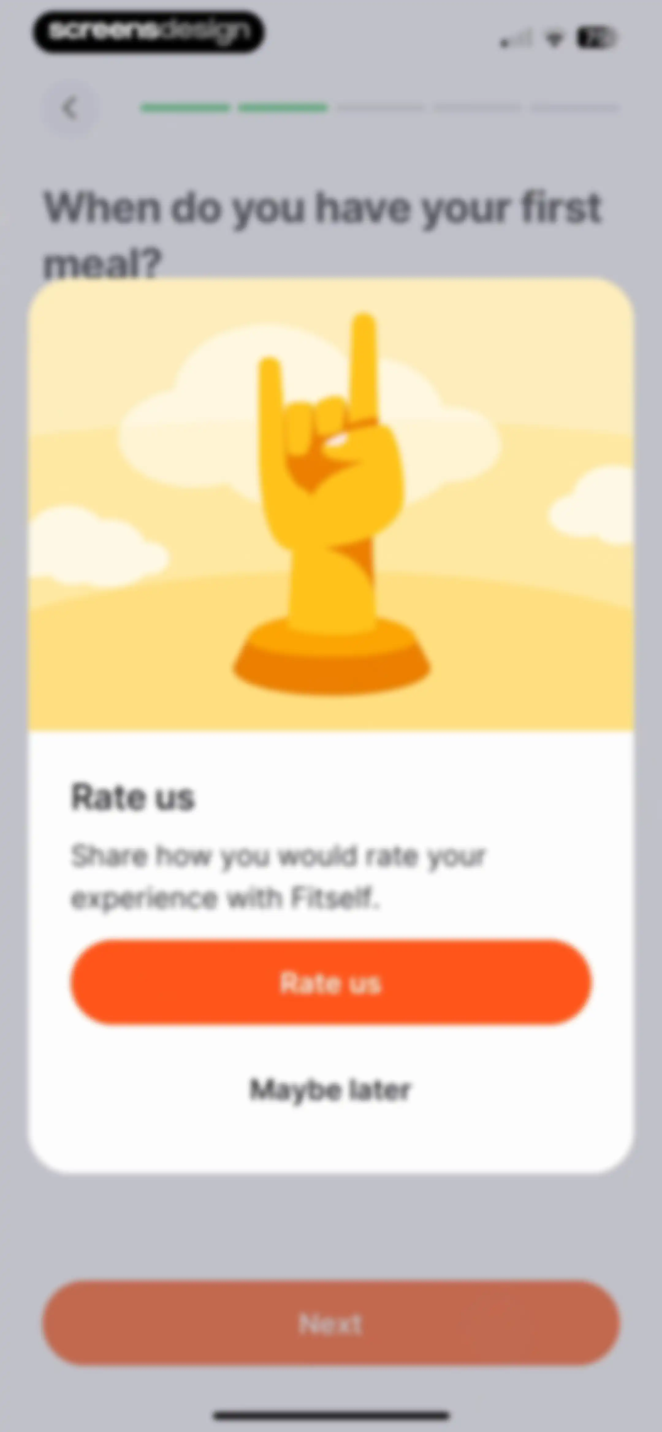 Fitself: Fitness and Fasting screen 12