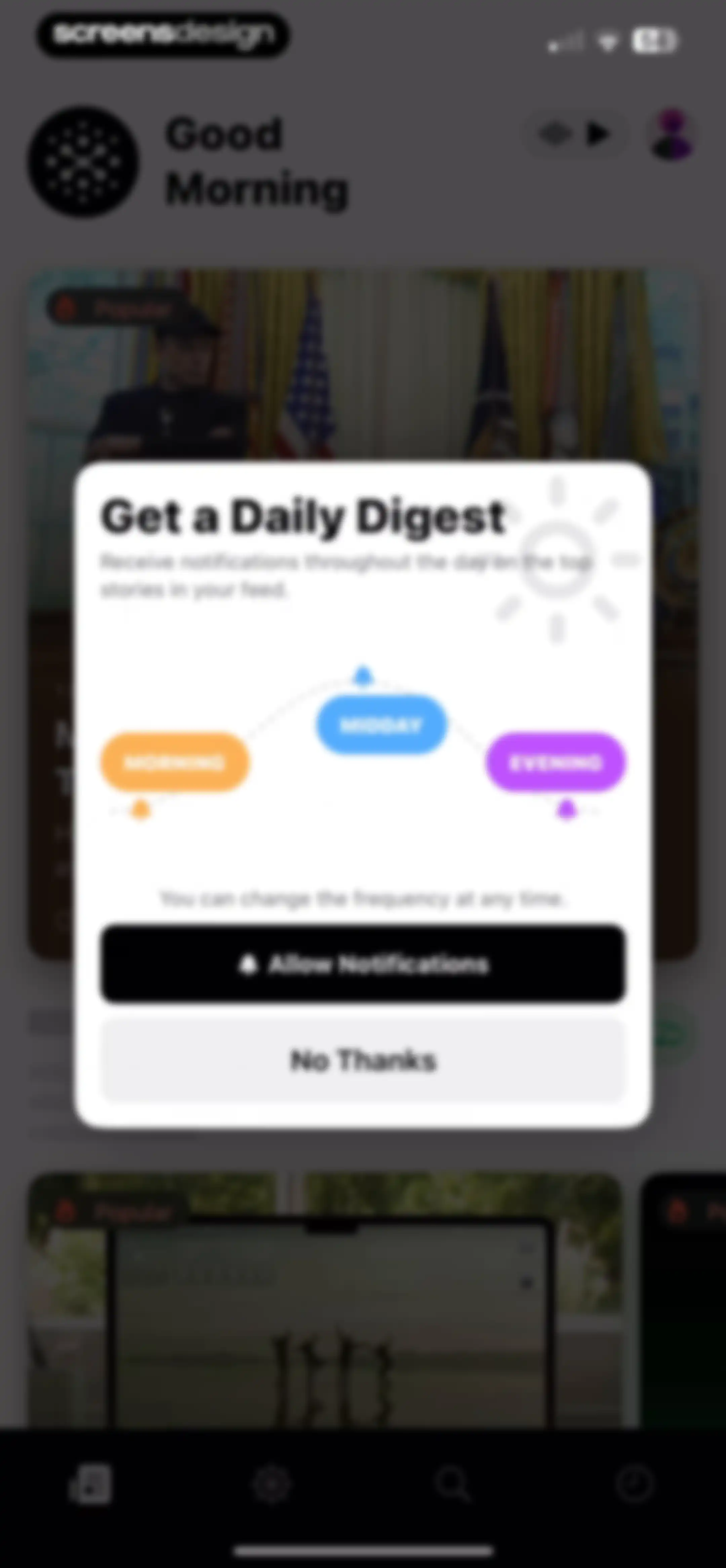 Particle: Personalized News screen 20