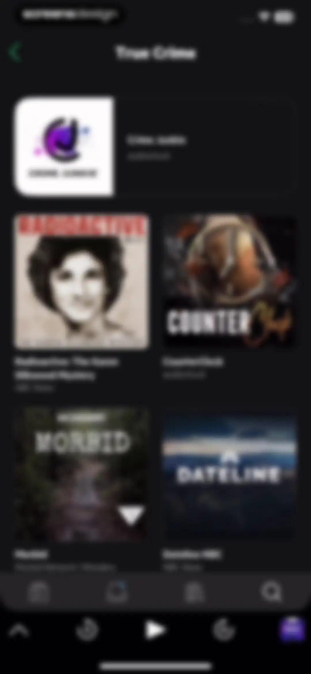 Castro: Podcast App & Player screen 46