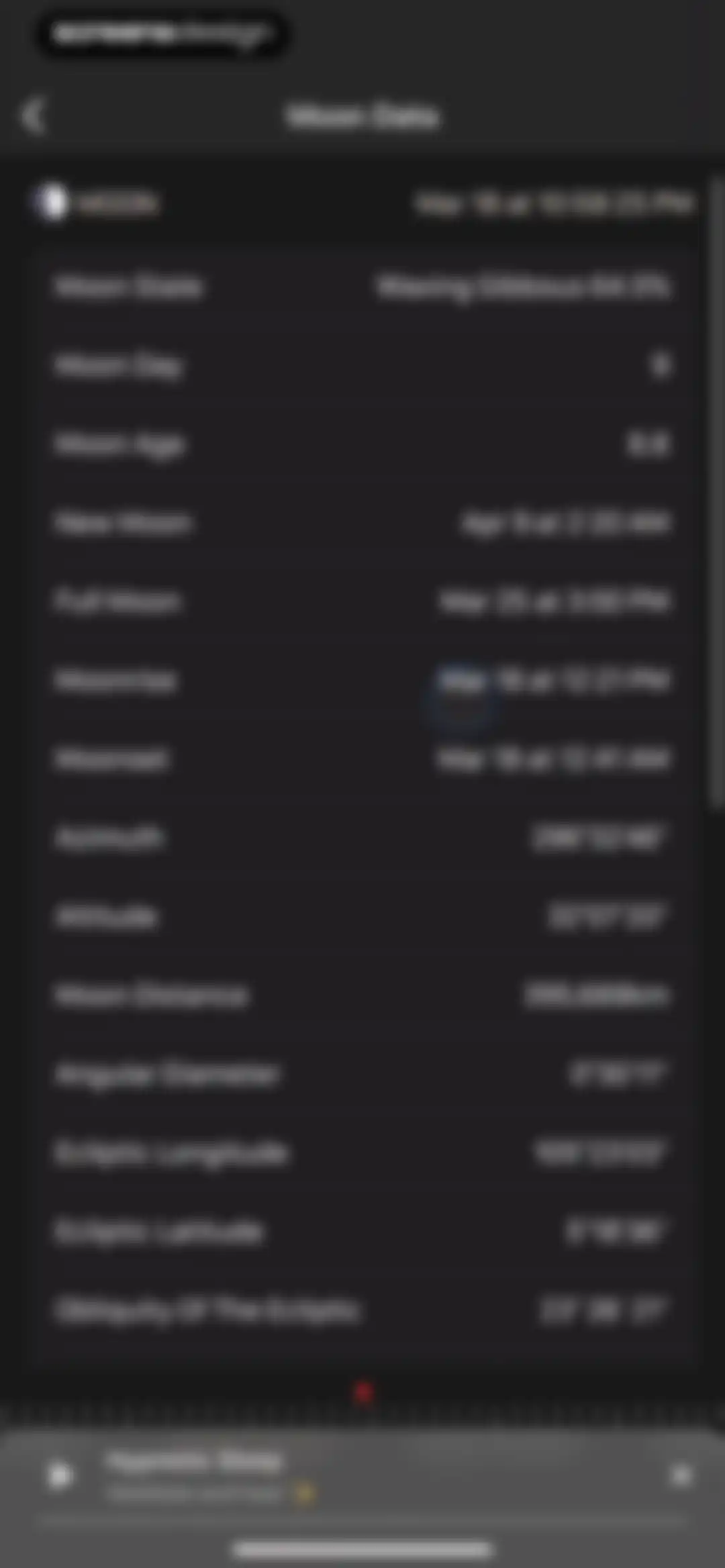 Moon Calendar — MoonX screen 60