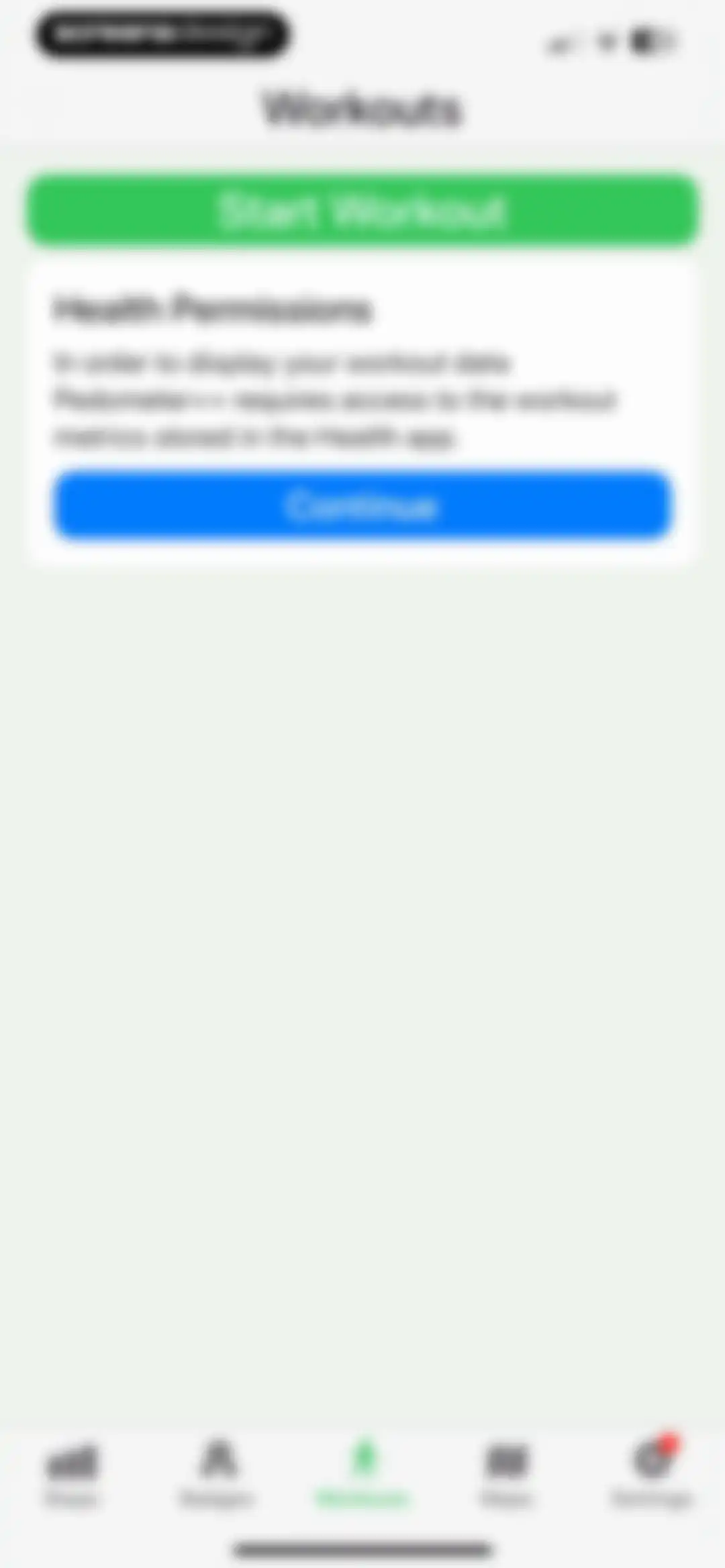 Pedometer++ screen 28