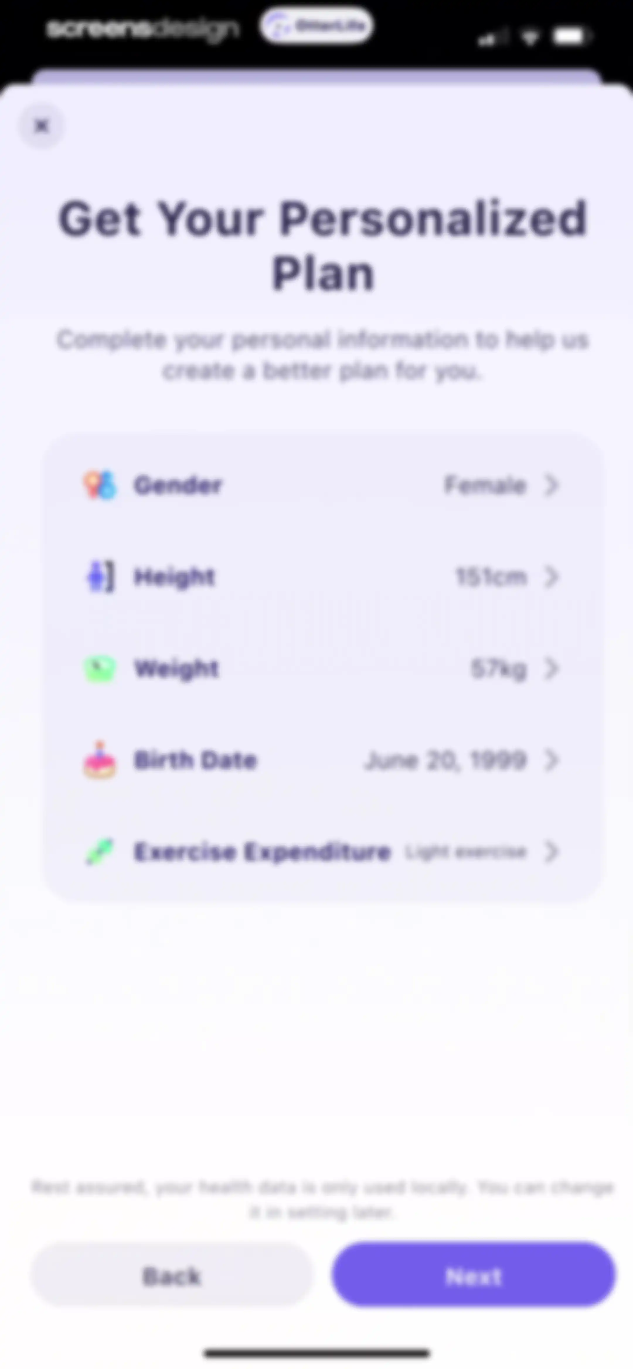 OtterLife: AI Health Tracker screen 215