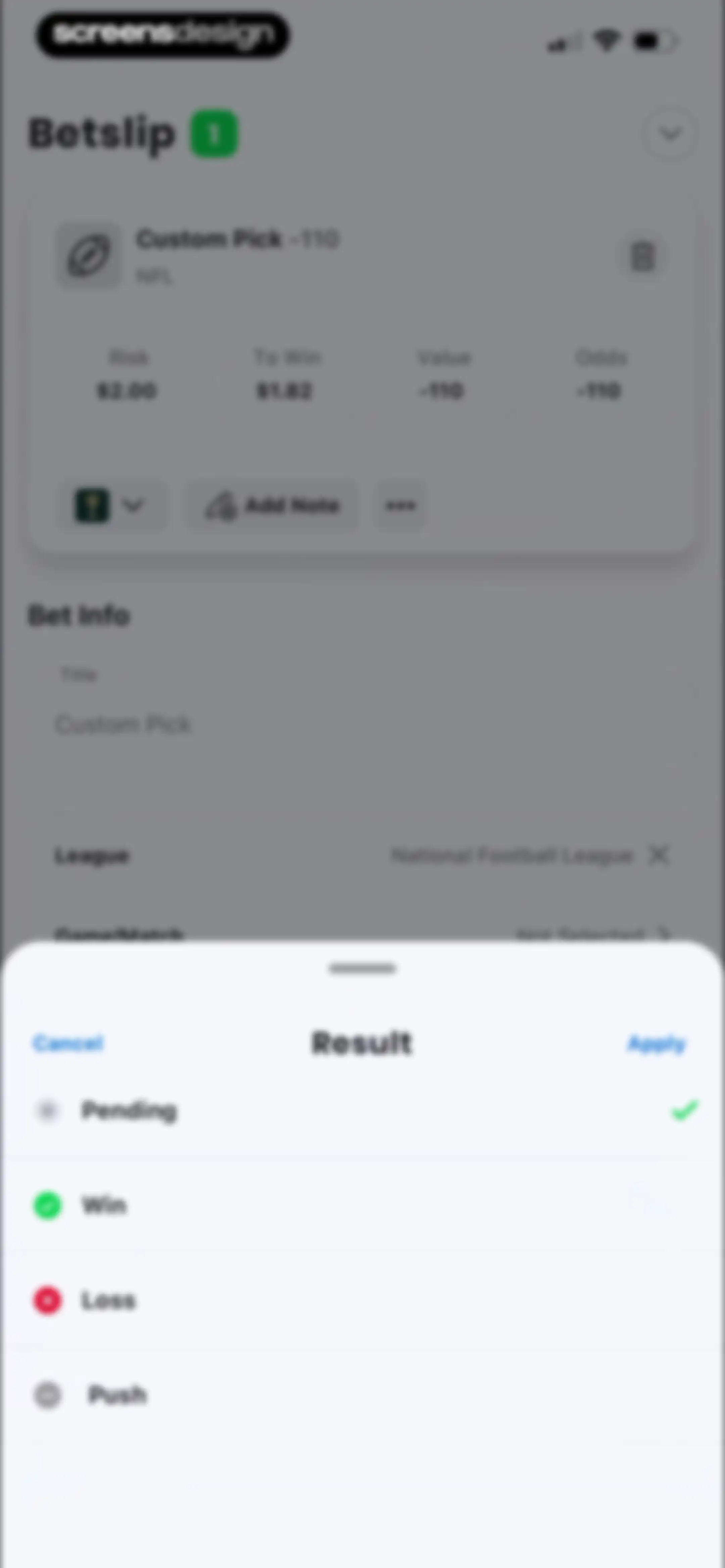 Action Network: Sports Betting screen 72
