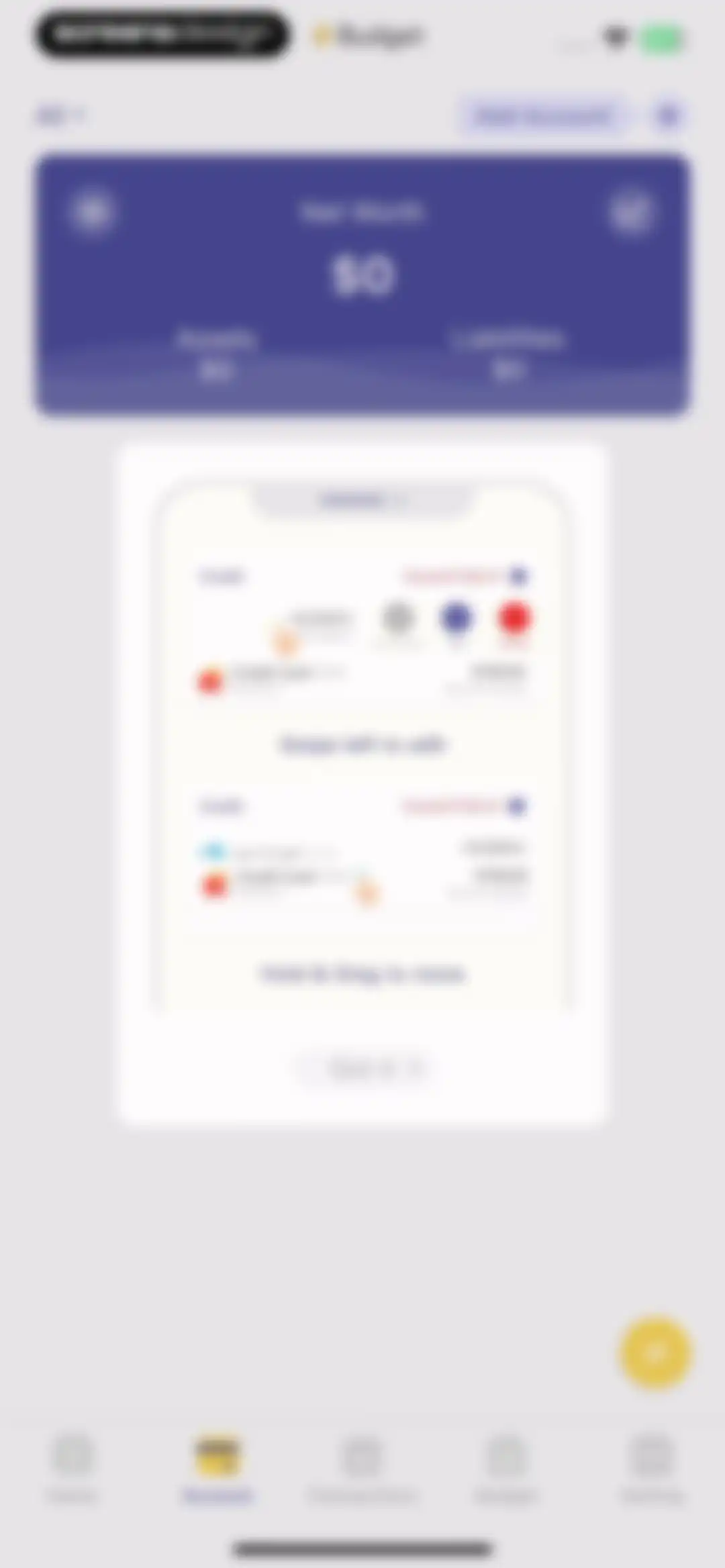 Budget app - spending tracker screen 48