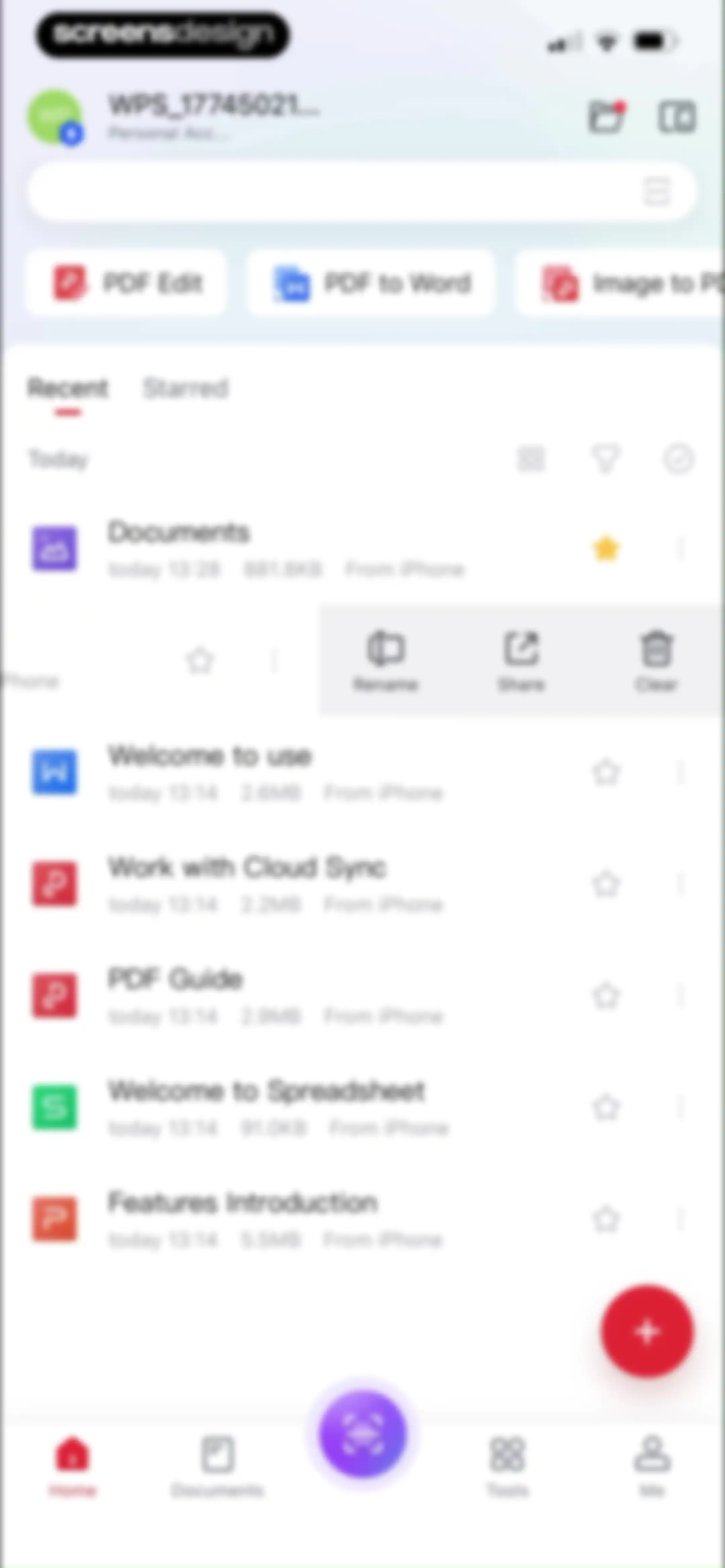 WPS Office-AI Doc, PDF, Sheet screen 117