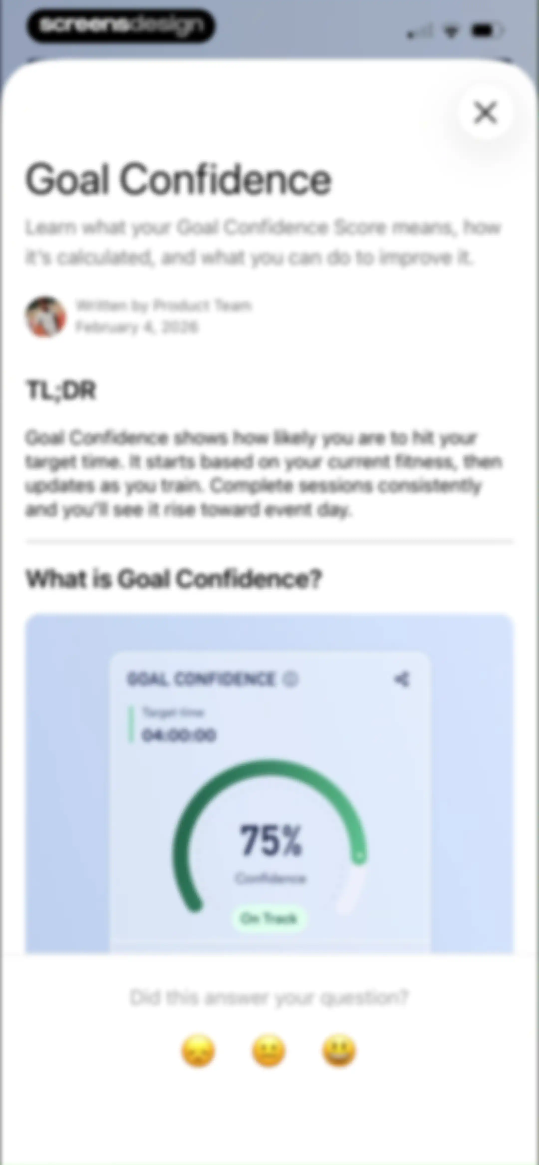 Coopah: The Run Coaching App screen 150