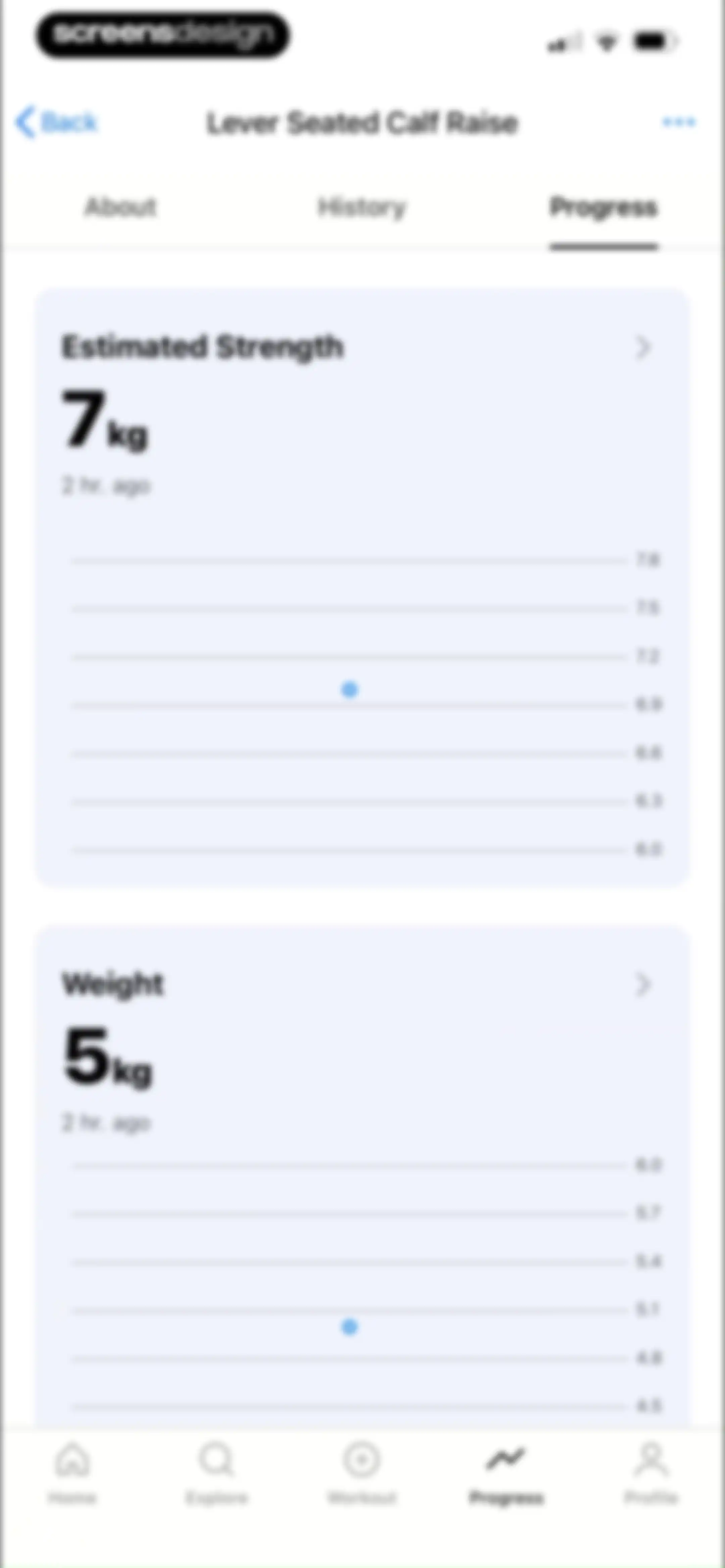 Lyfta: Gym Workout Tracker Log screen 212
