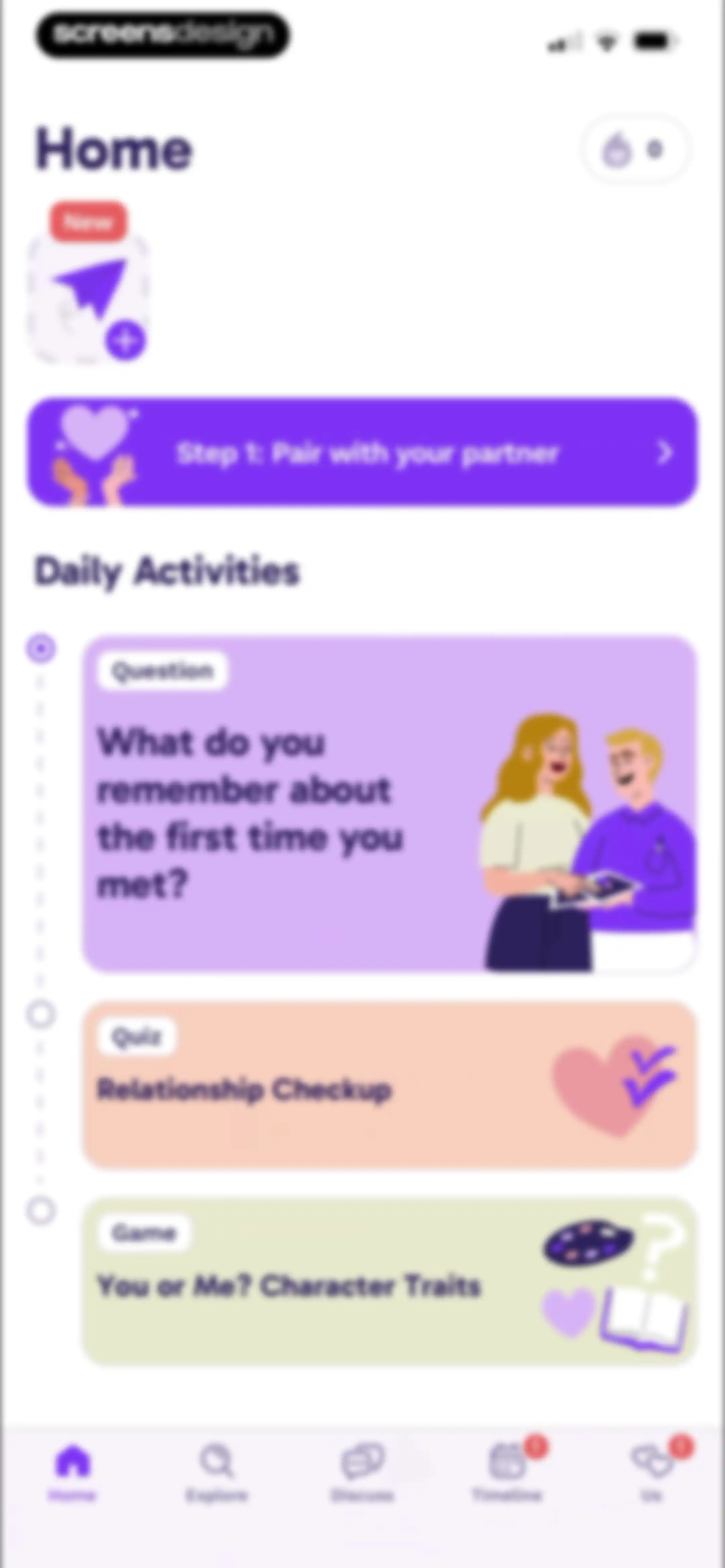 Paired: Couples & Relationship screen 35
