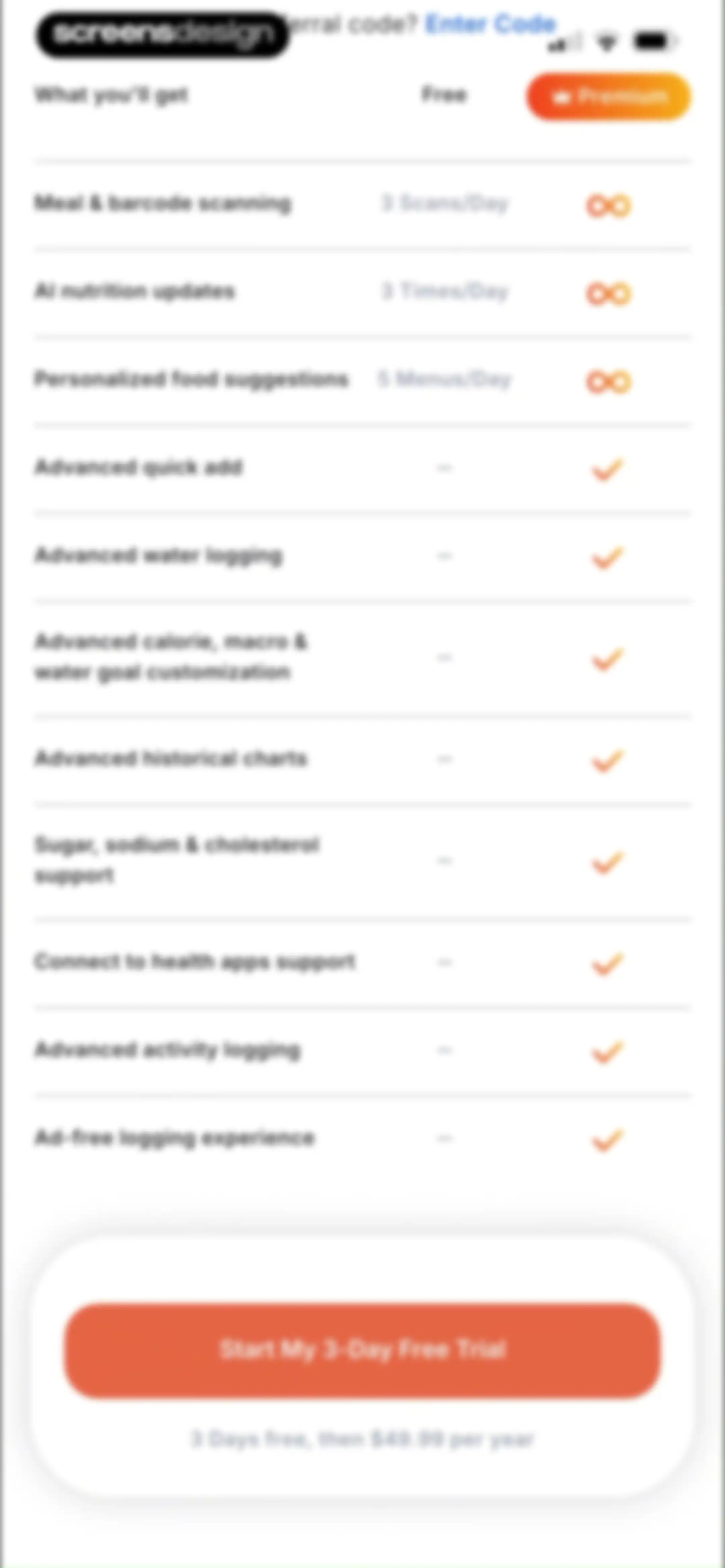 Kalguroo: AI Calorie Tracker screen 36