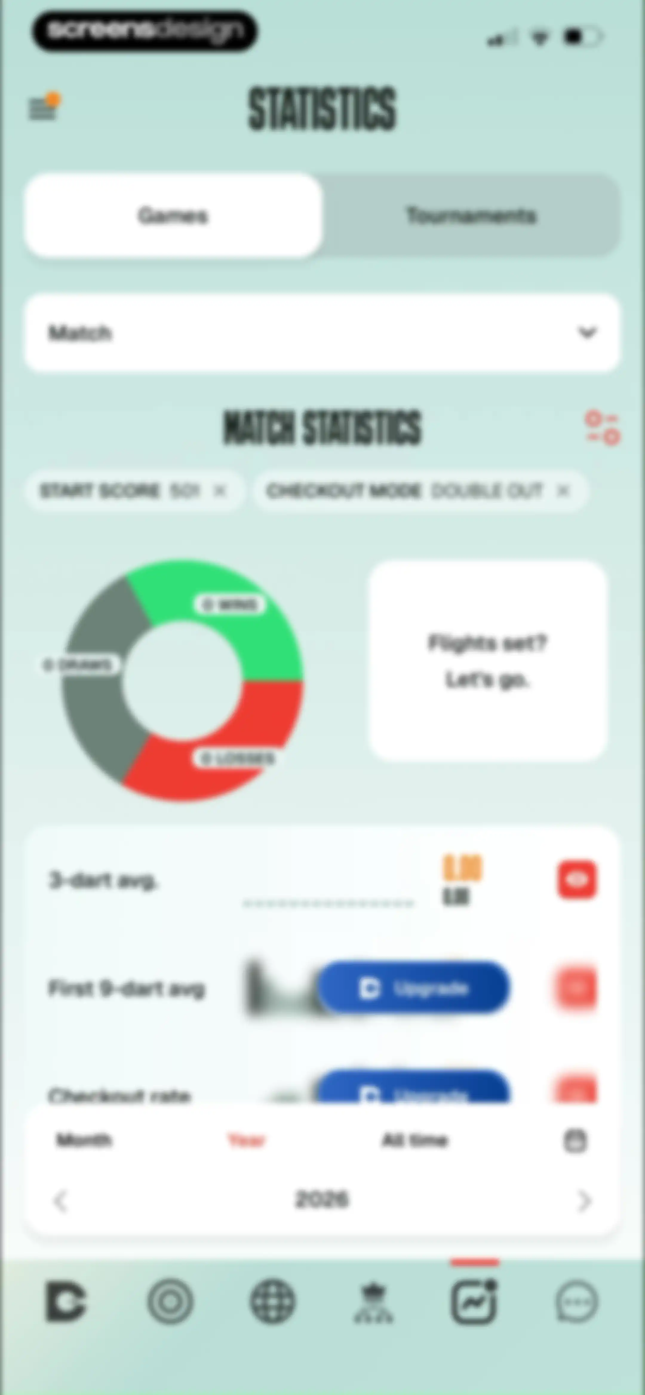 DartCounter screen 111