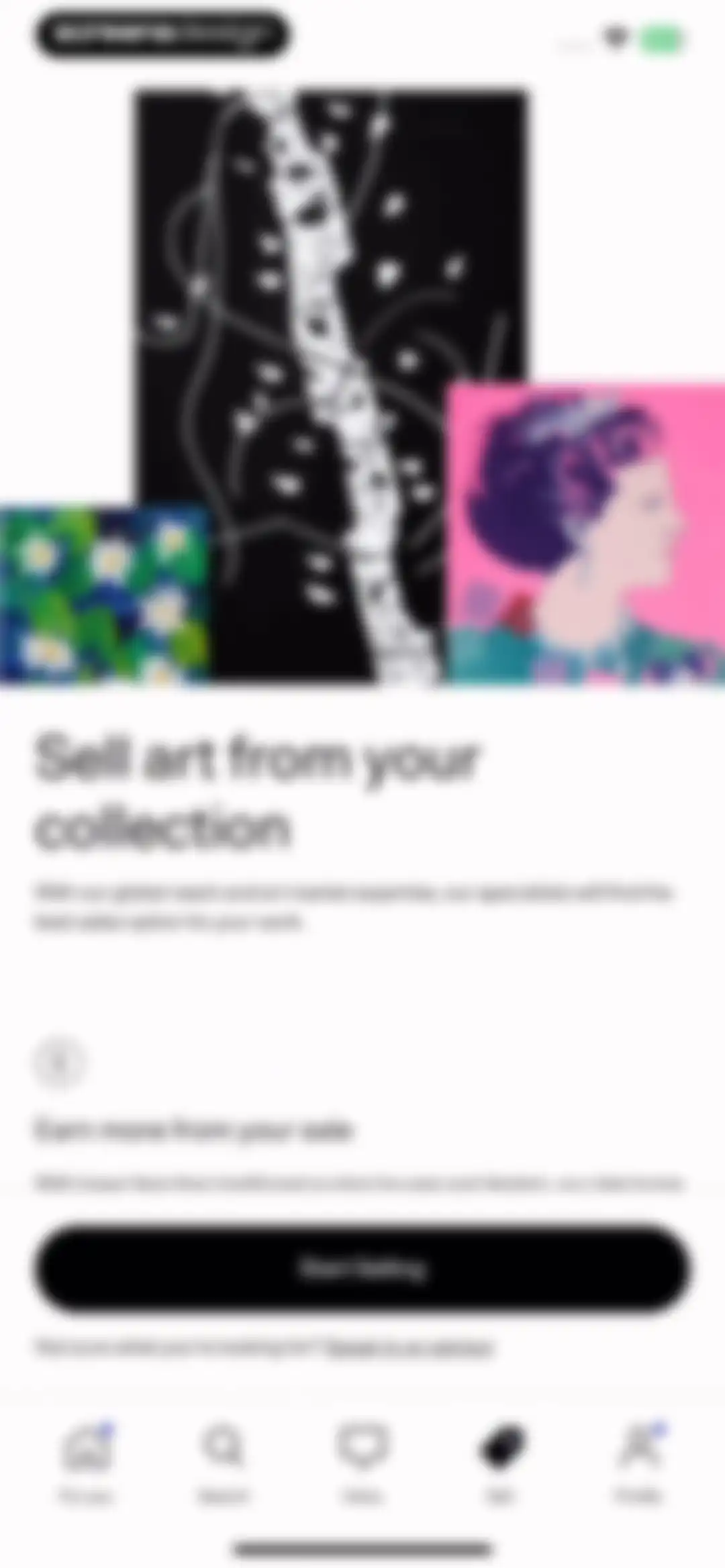 Artsy: Buy & Sell Fine Art screen 96