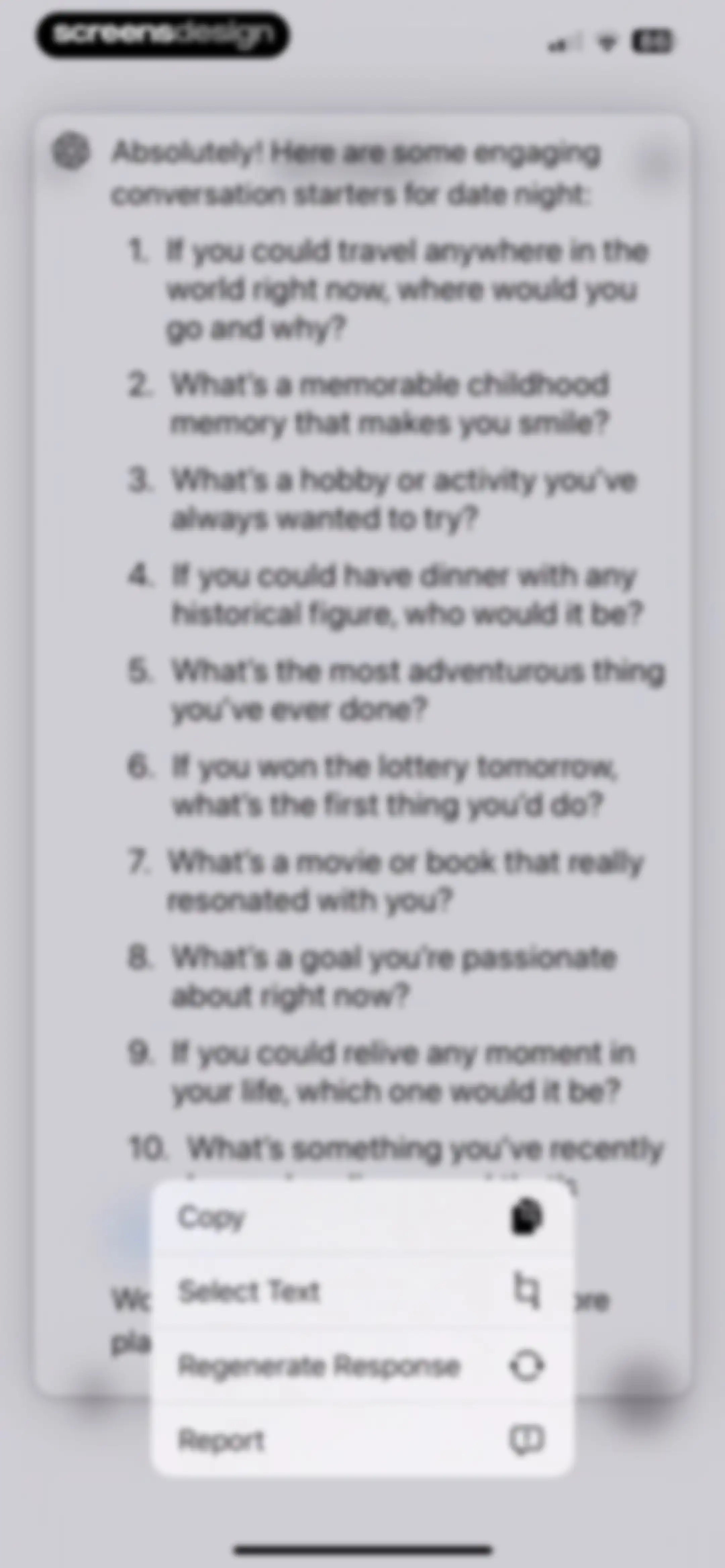 Chatbot App: AI Assistant screen 15